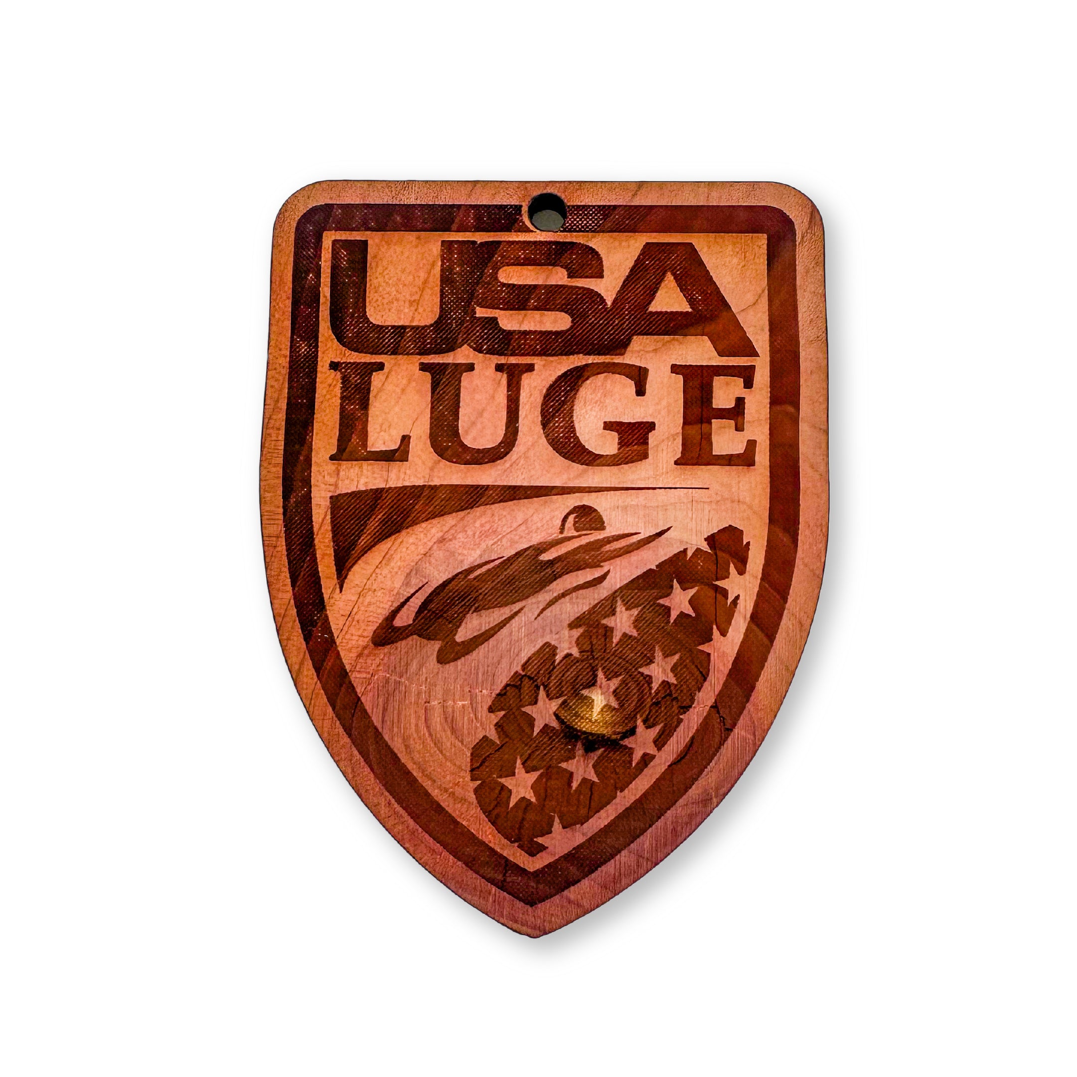 USA LUGE STARS & BARS CHEVRON PRINT