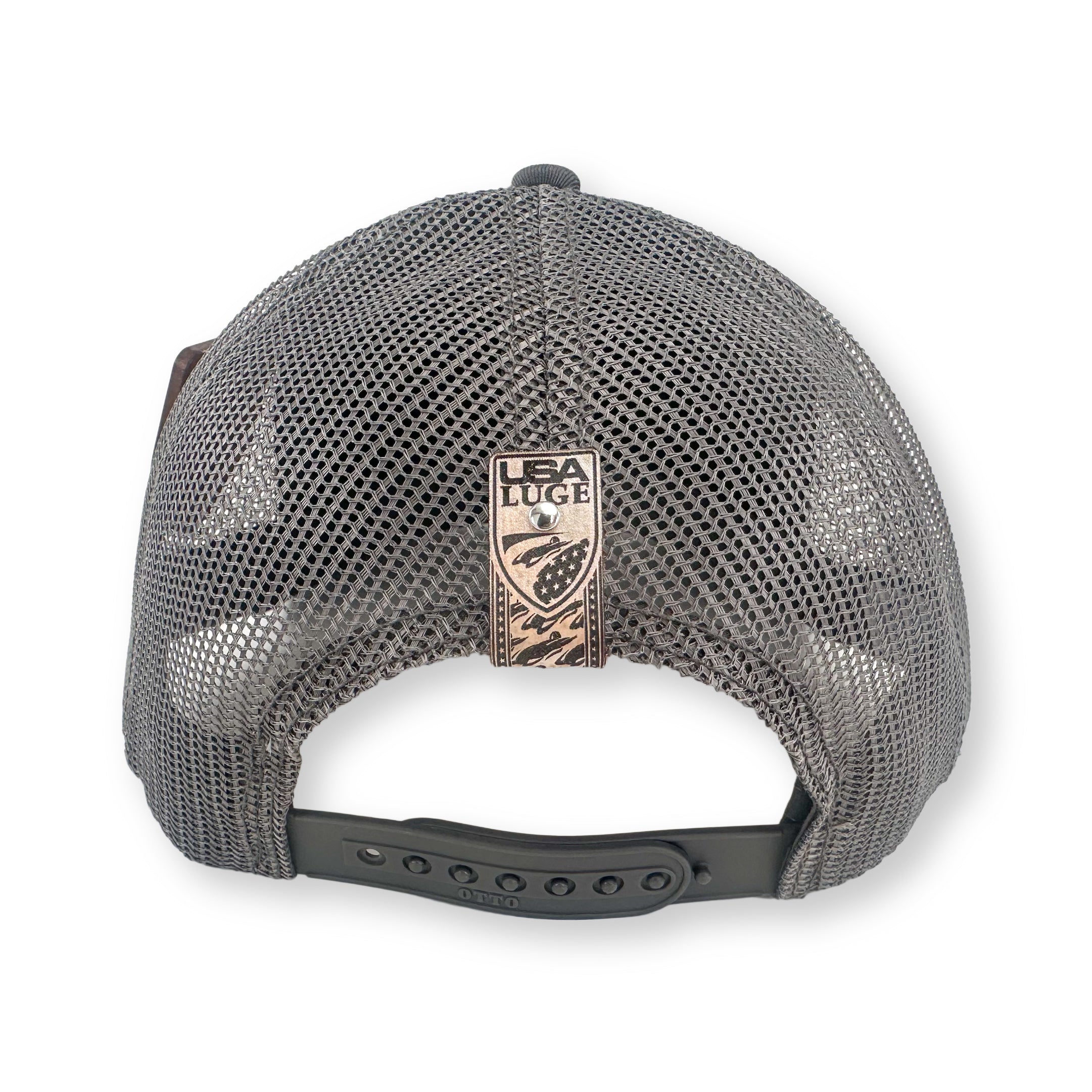 USA LUGE SCRIPT PATCH HAT