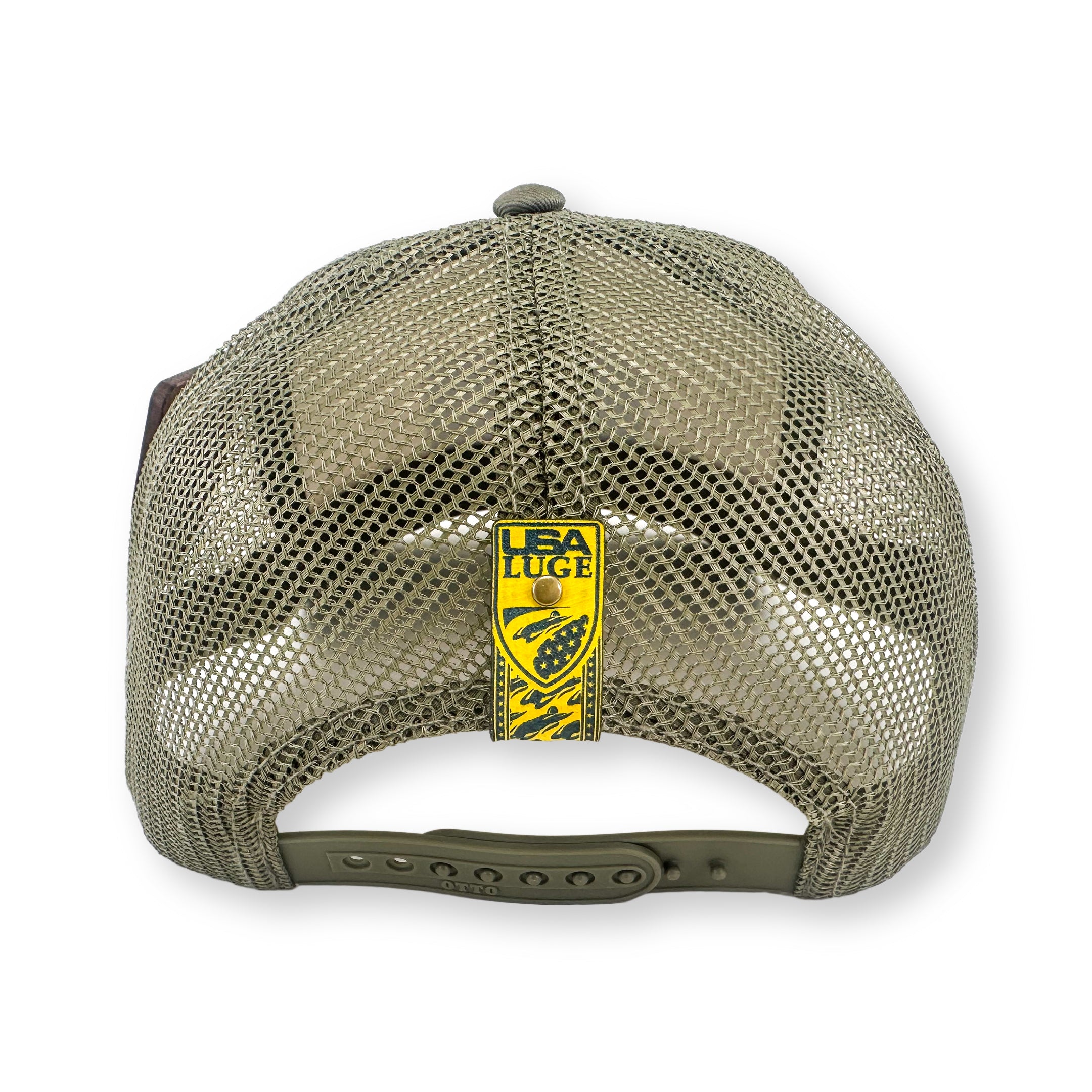 USA LUGE SCRIPT PATCH HAT