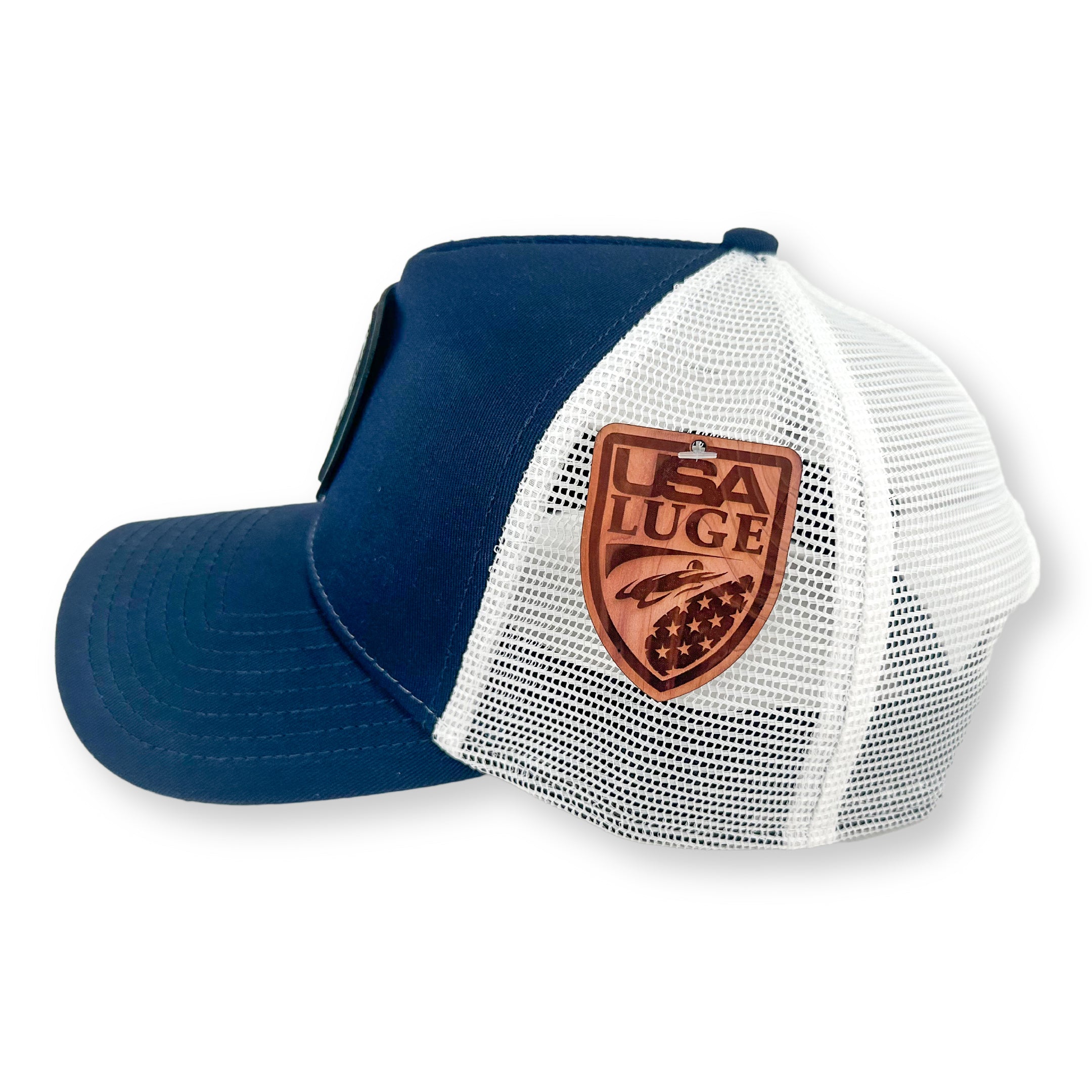 USA Luge Vert Shield Hat (TURQUOISE & BLACK)