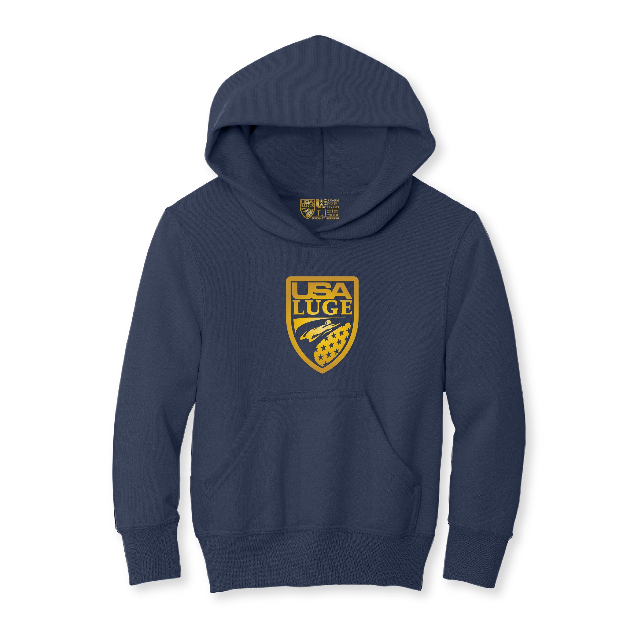 LUGE TEAM KIDS ALT LOGO HOODIE