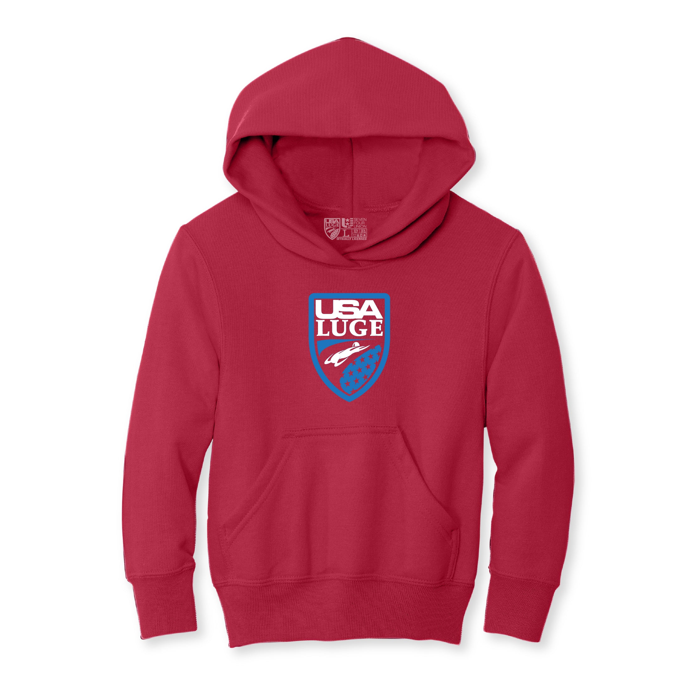 LUGE TEAM KIDS ALT LOGO HOODIE