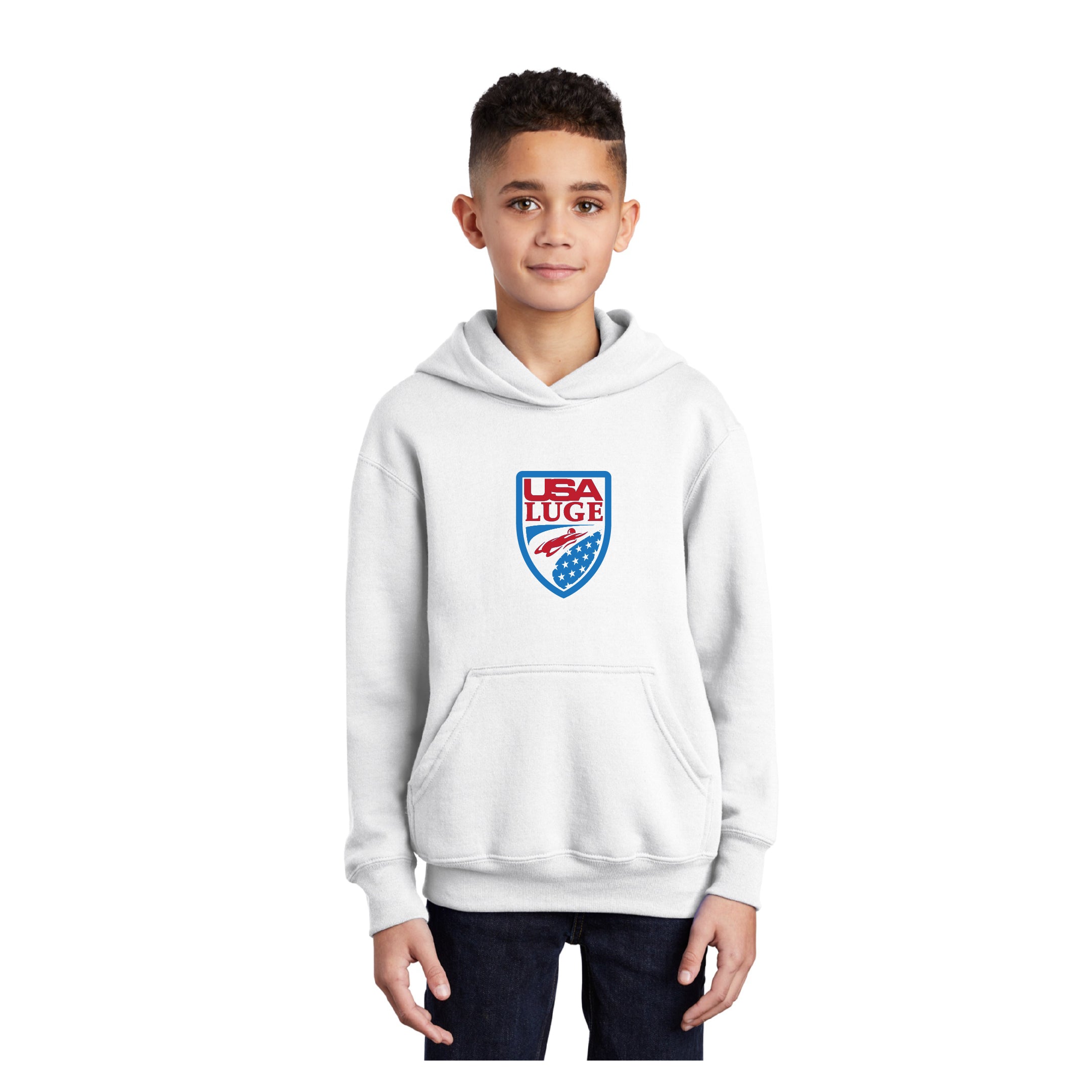 LUGE TEAM KIDS ALT LOGO HOODIE