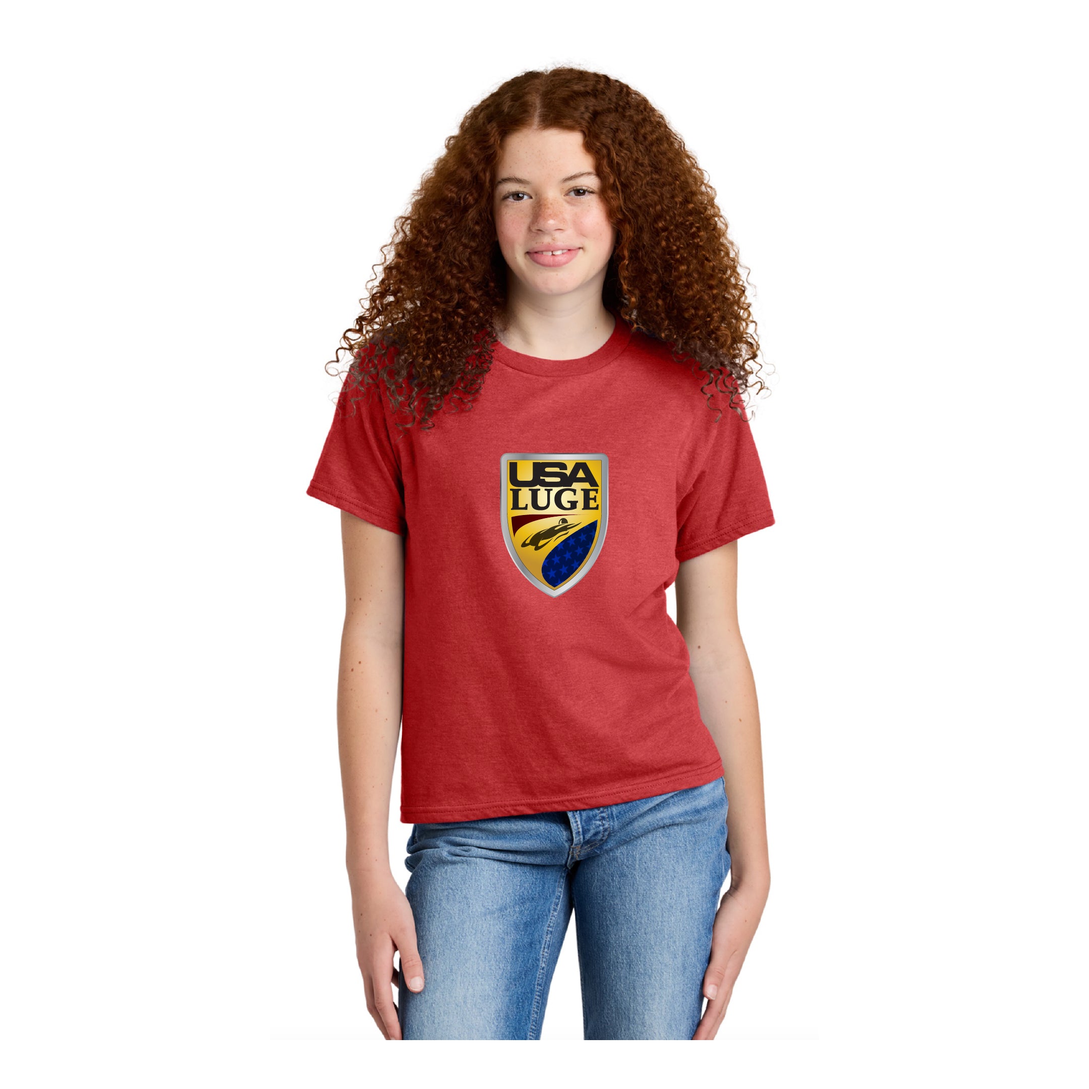 LUGE TEAM KIDS ICON LOGO T-SHIRT