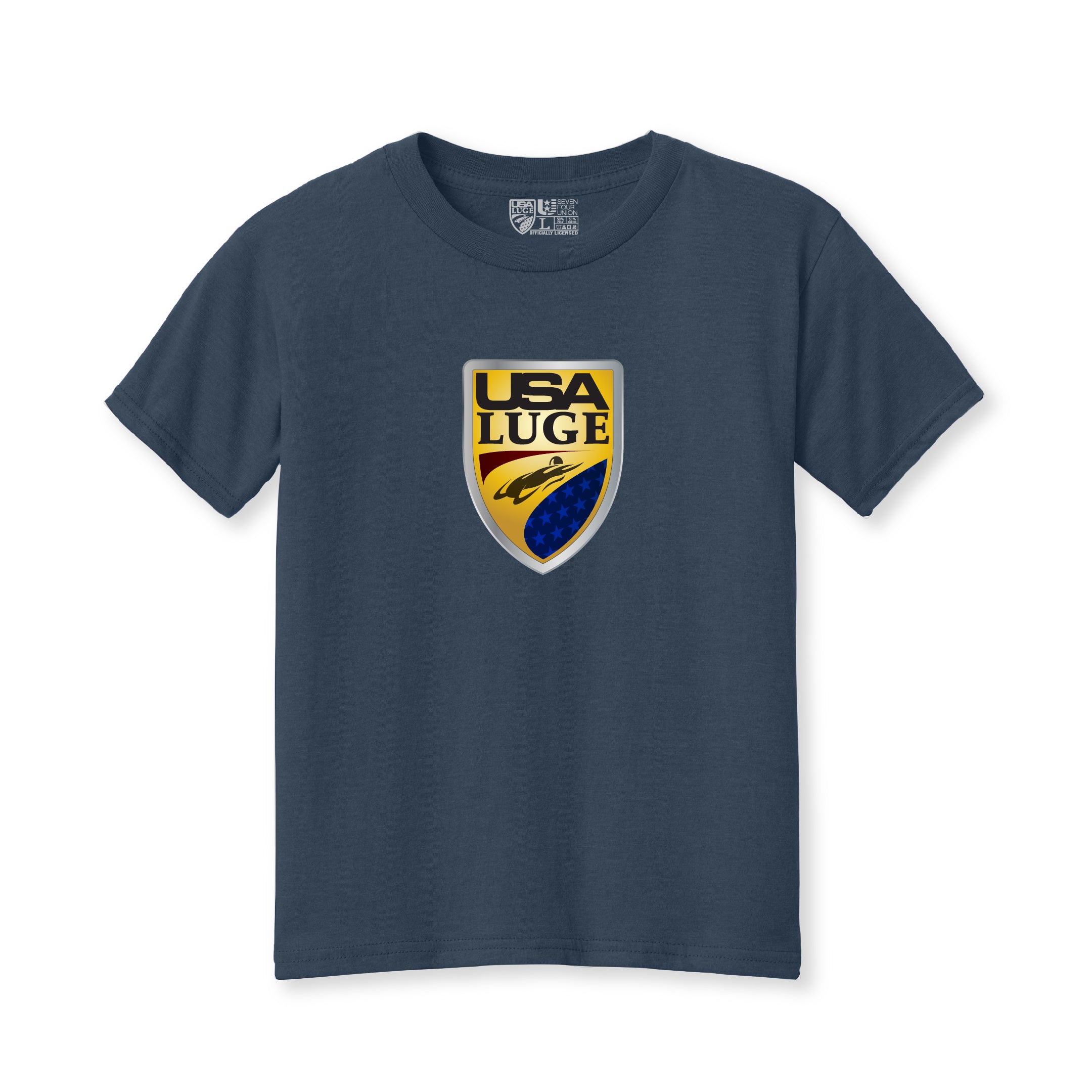 LUGE TEAM KIDS ICON LOGO T-SHIRT