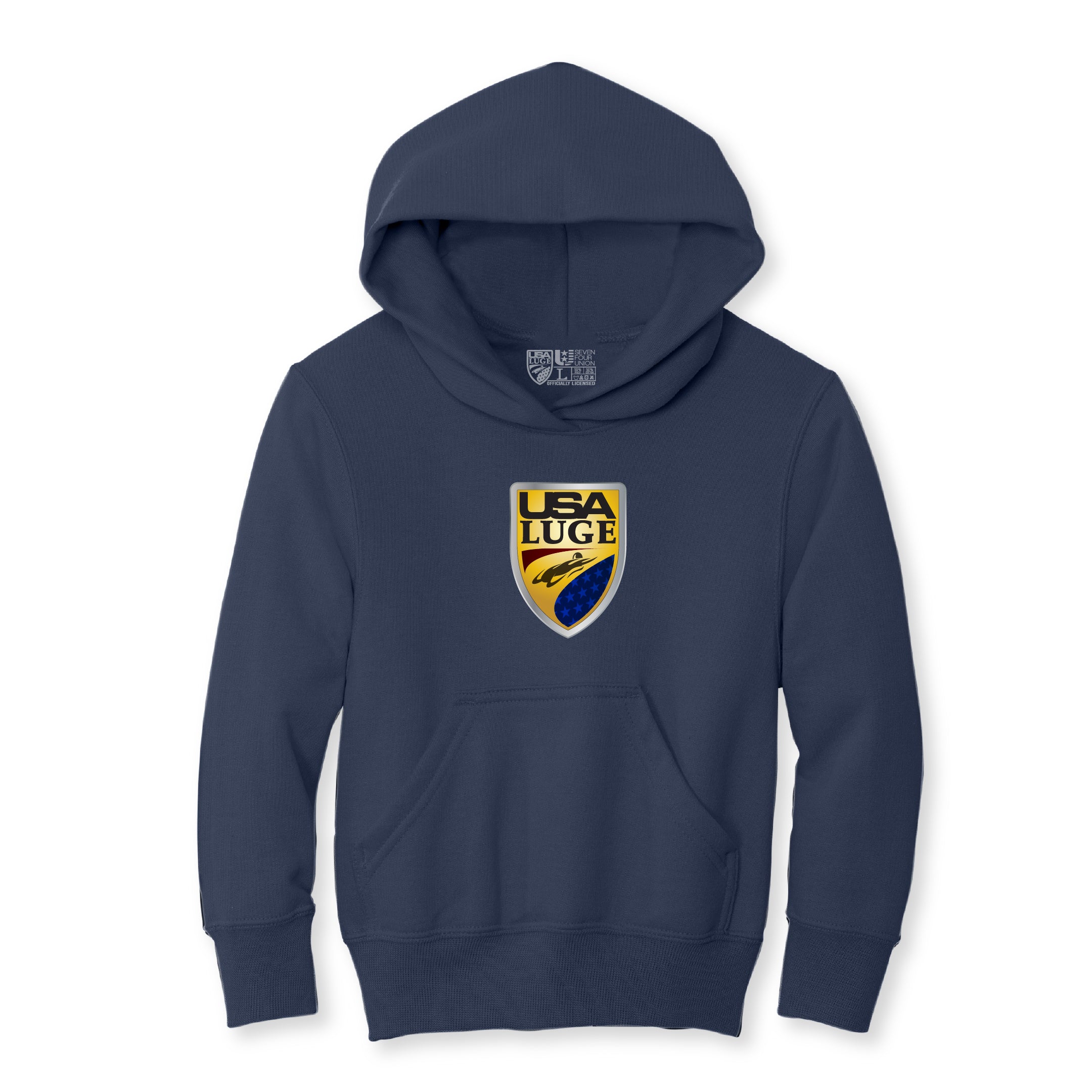 LUGE TEAM KIDS MAIN ICON HOODIE