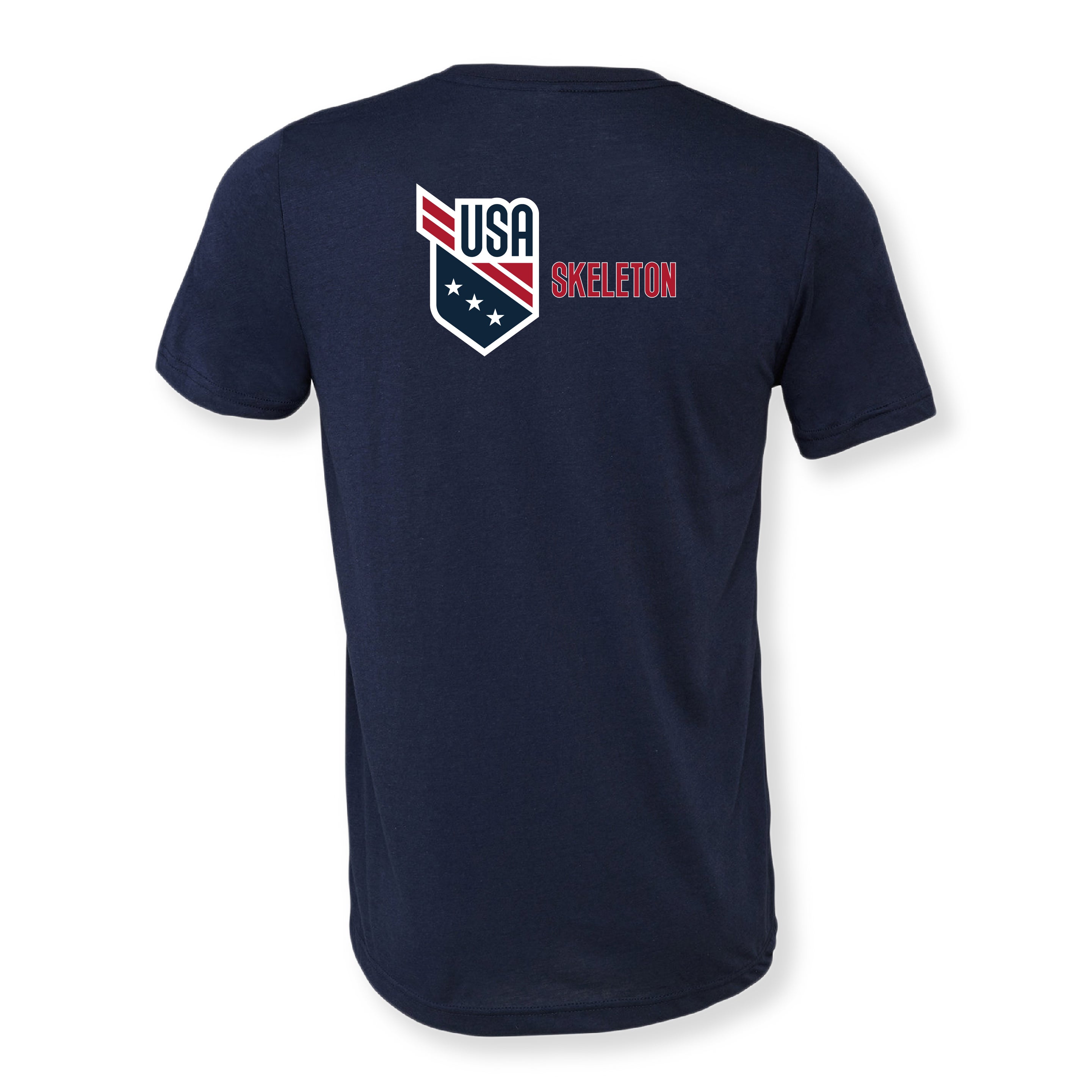 USA Skeleton Mod Font Horizon T-Shirt