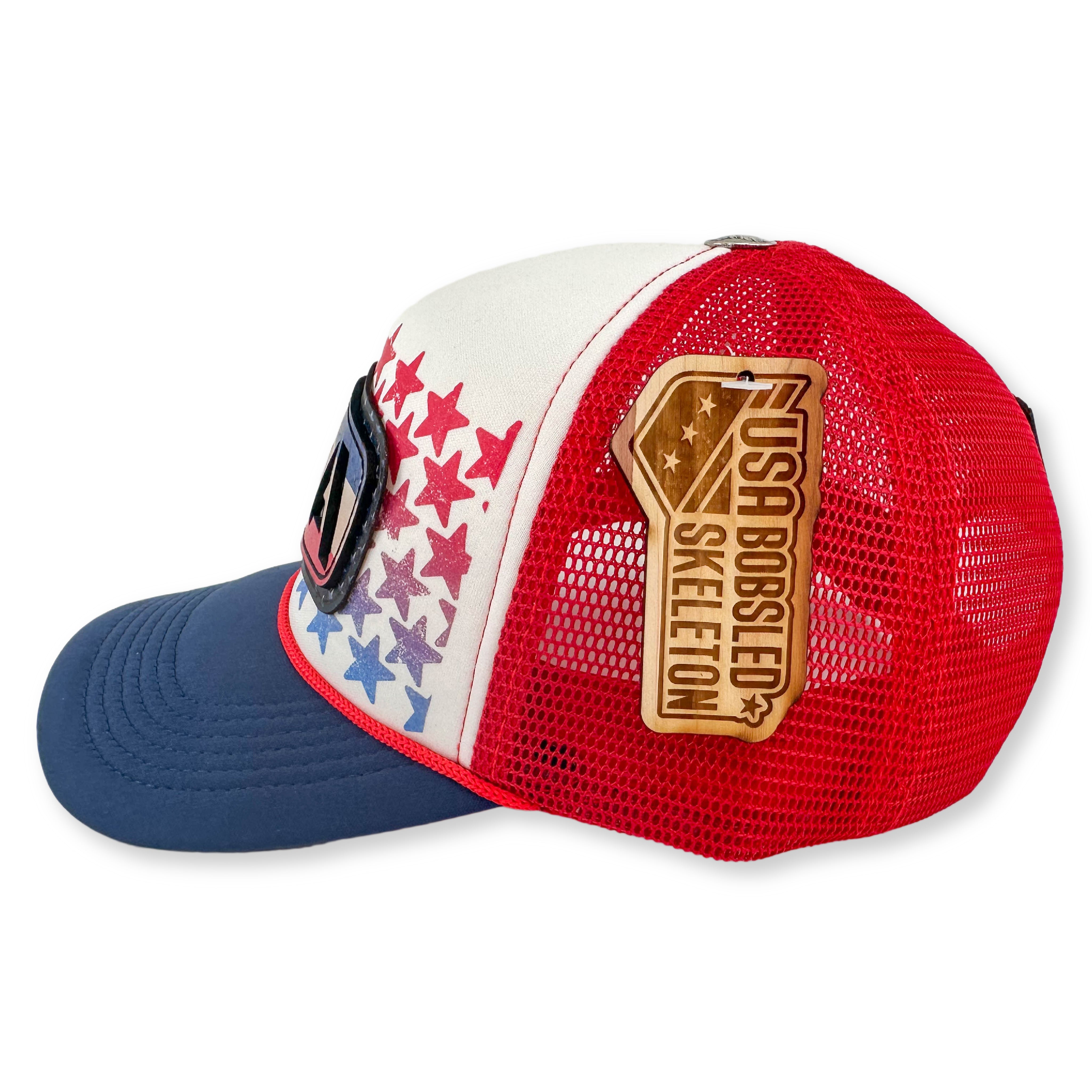 USA Surfer Hat With Under Bill Print