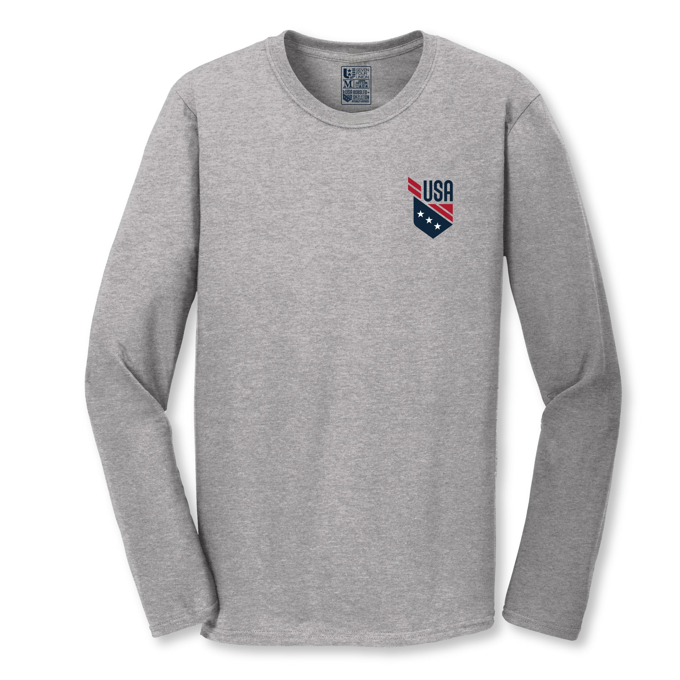 USBS LONGSLEEVE T-TM LOGO BACK