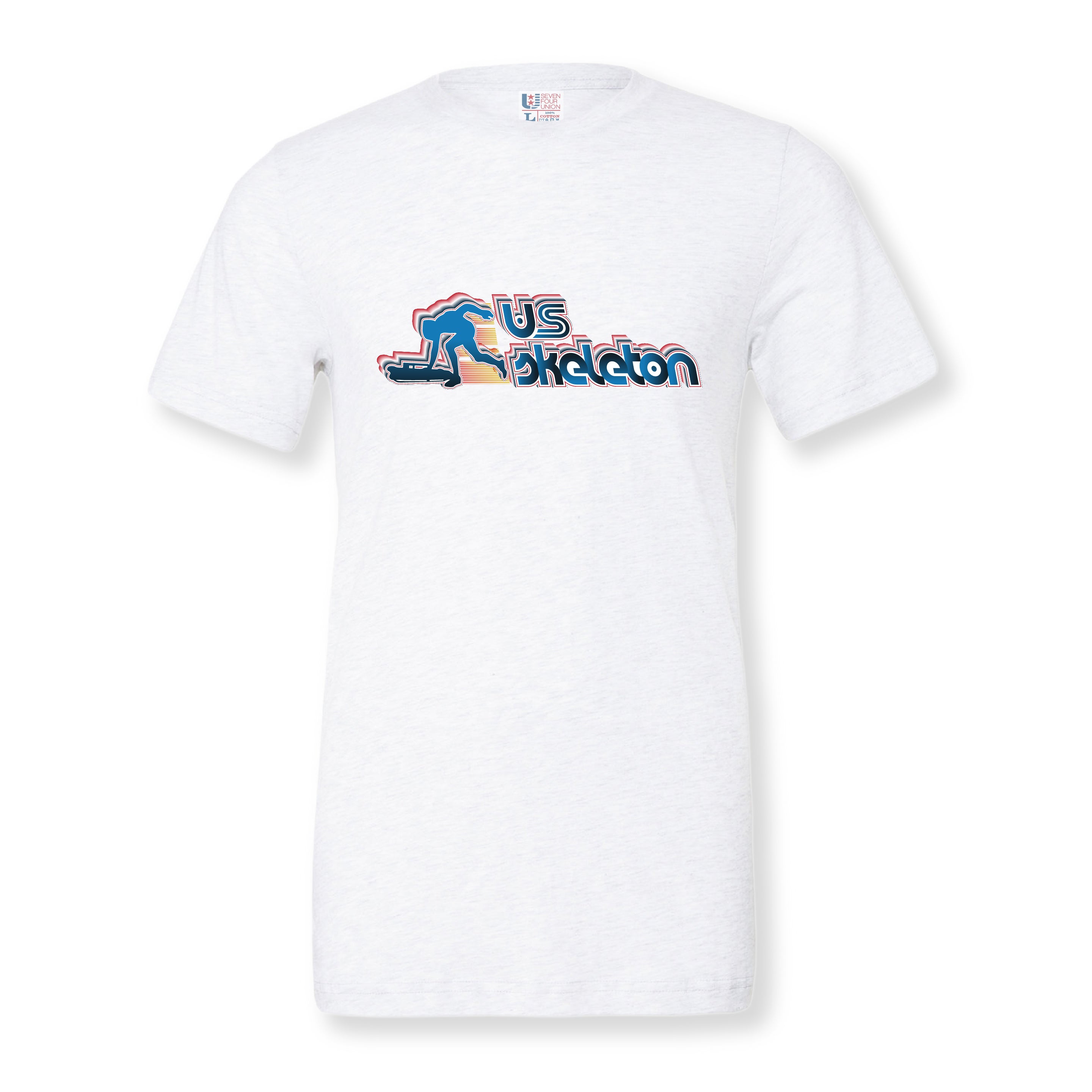 USA Skeleton Mod Font Horizon T-Shirt