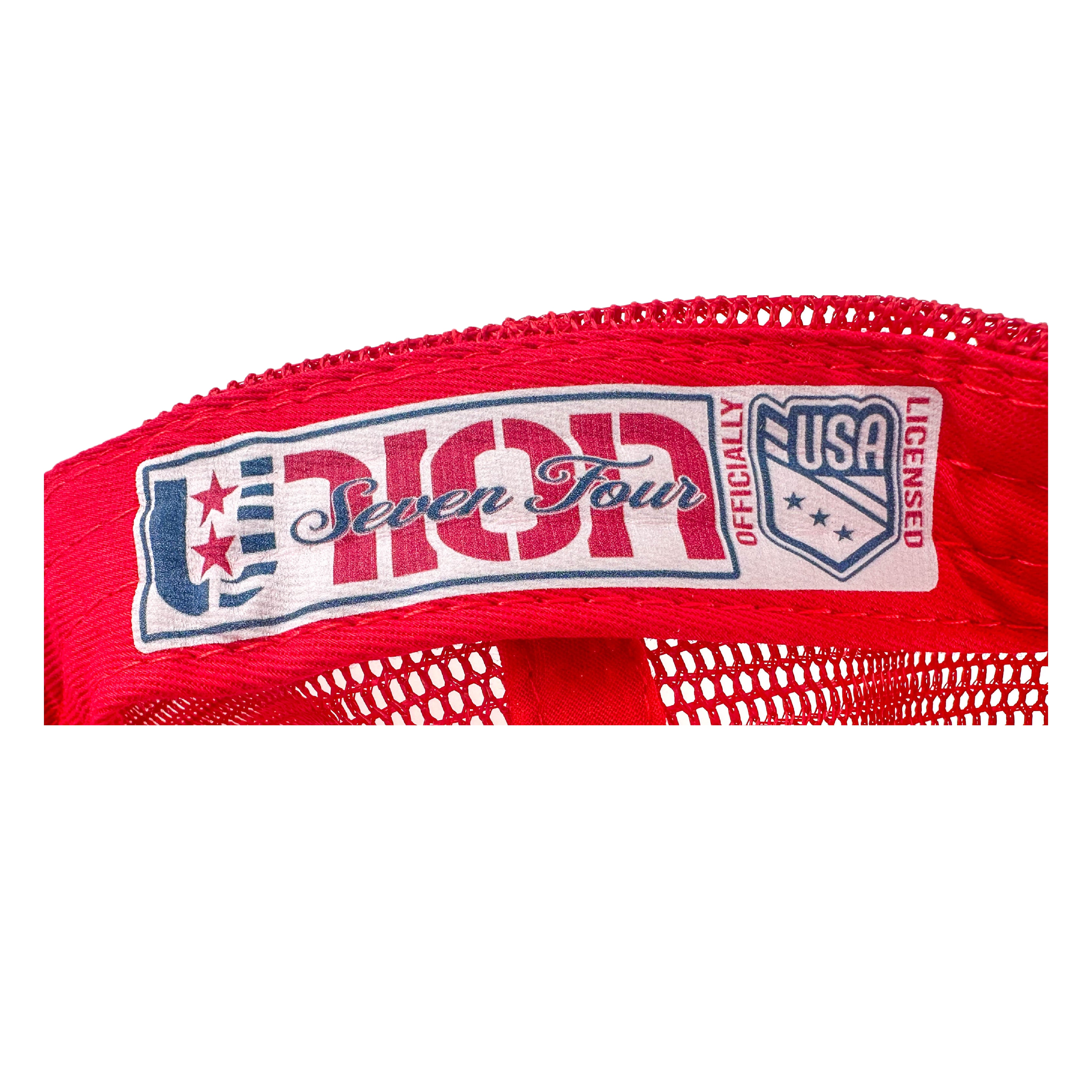 USA Surfer Hat With Under Bill Print