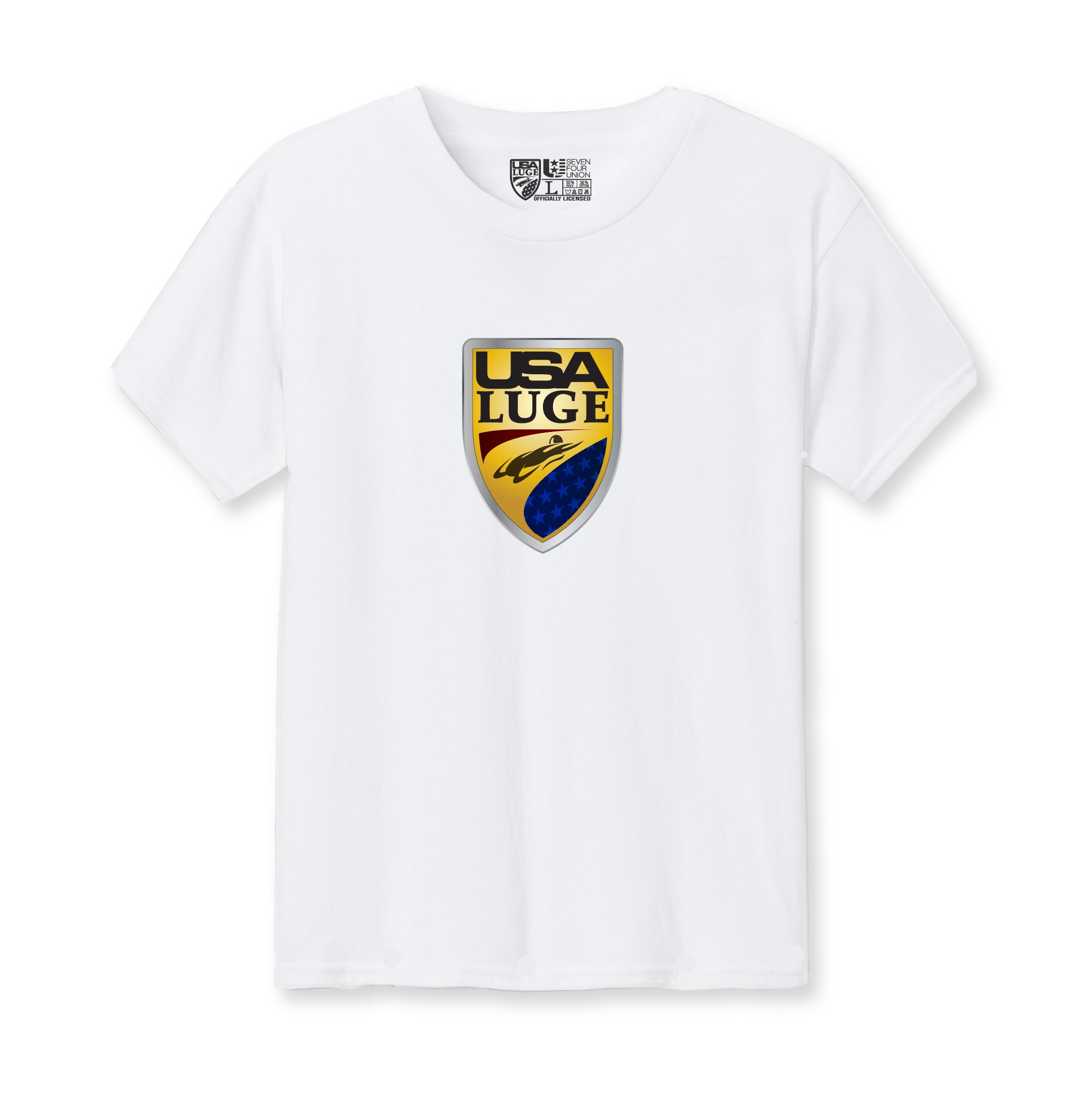 LUGE TEAM KIDS ICON LOGO T-SHIRT