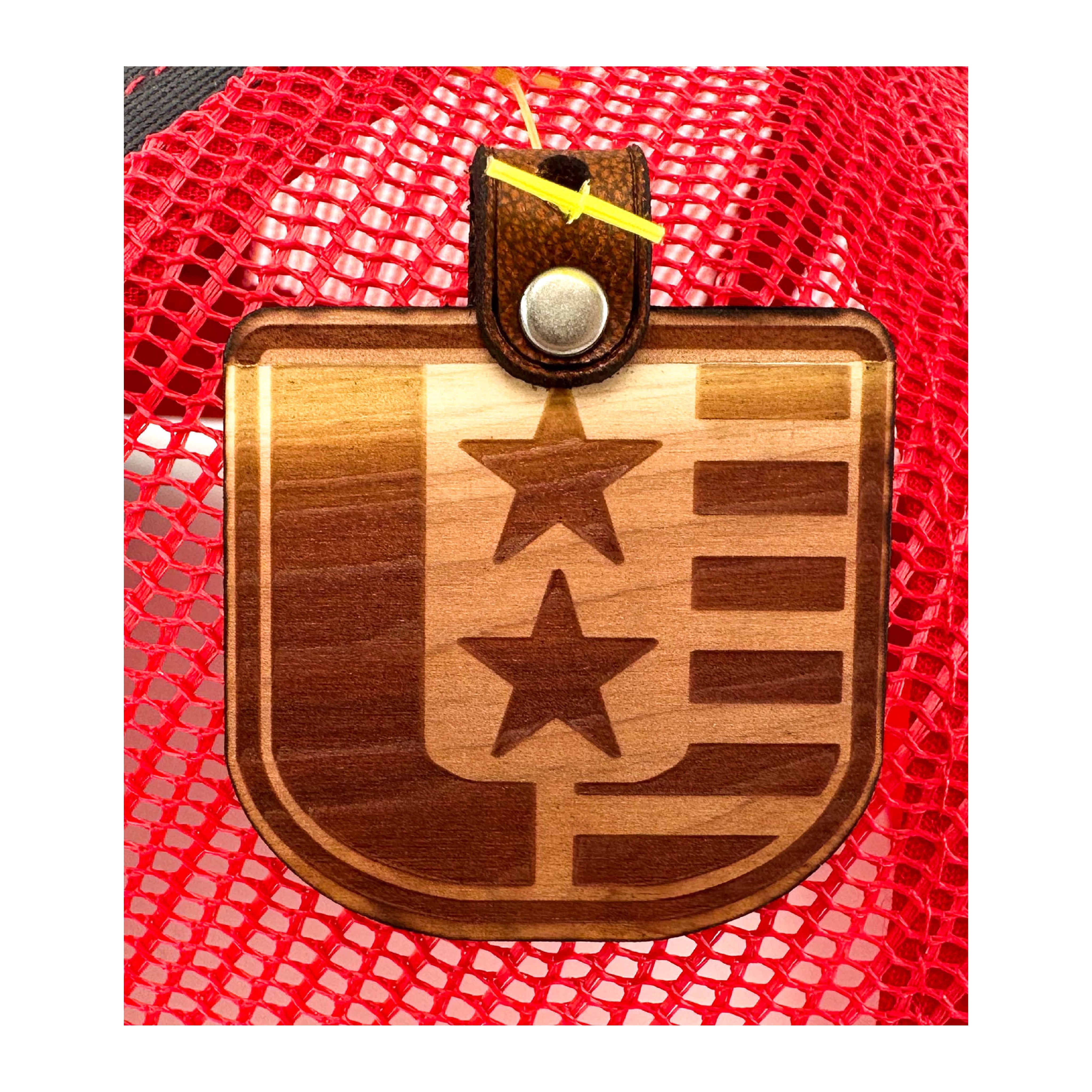 SEVEN FOUR UNION LEATHER MEXICO SHIELD - TRUCKER HAT