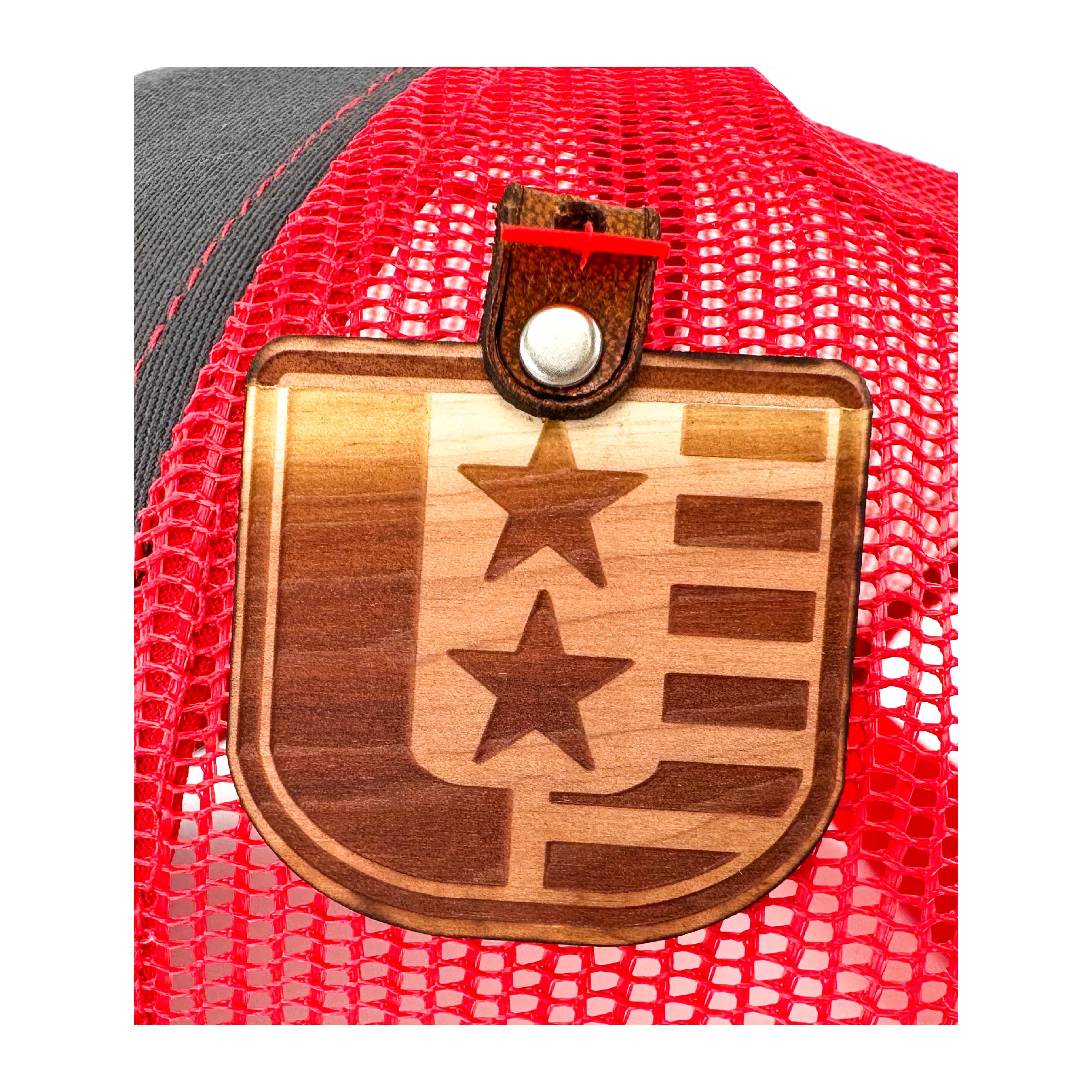 SEVEN FOUR UNION LEATHER VIVA MEXICO FLAG - TRUCKER HAT