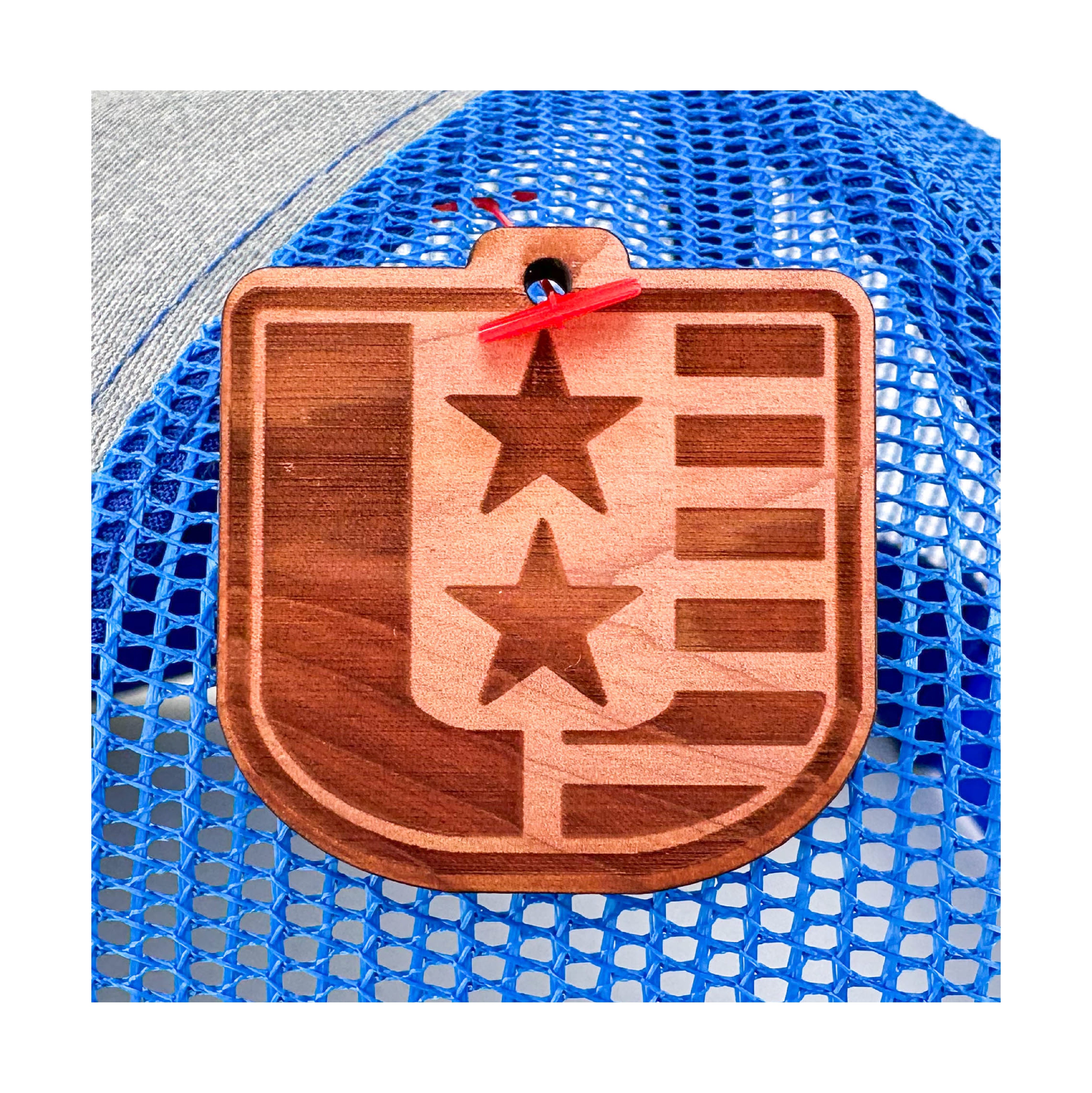 SEVEN FOUR UNION LEATHER-ICON SHIELD PRINTED - TRUCKER HAT