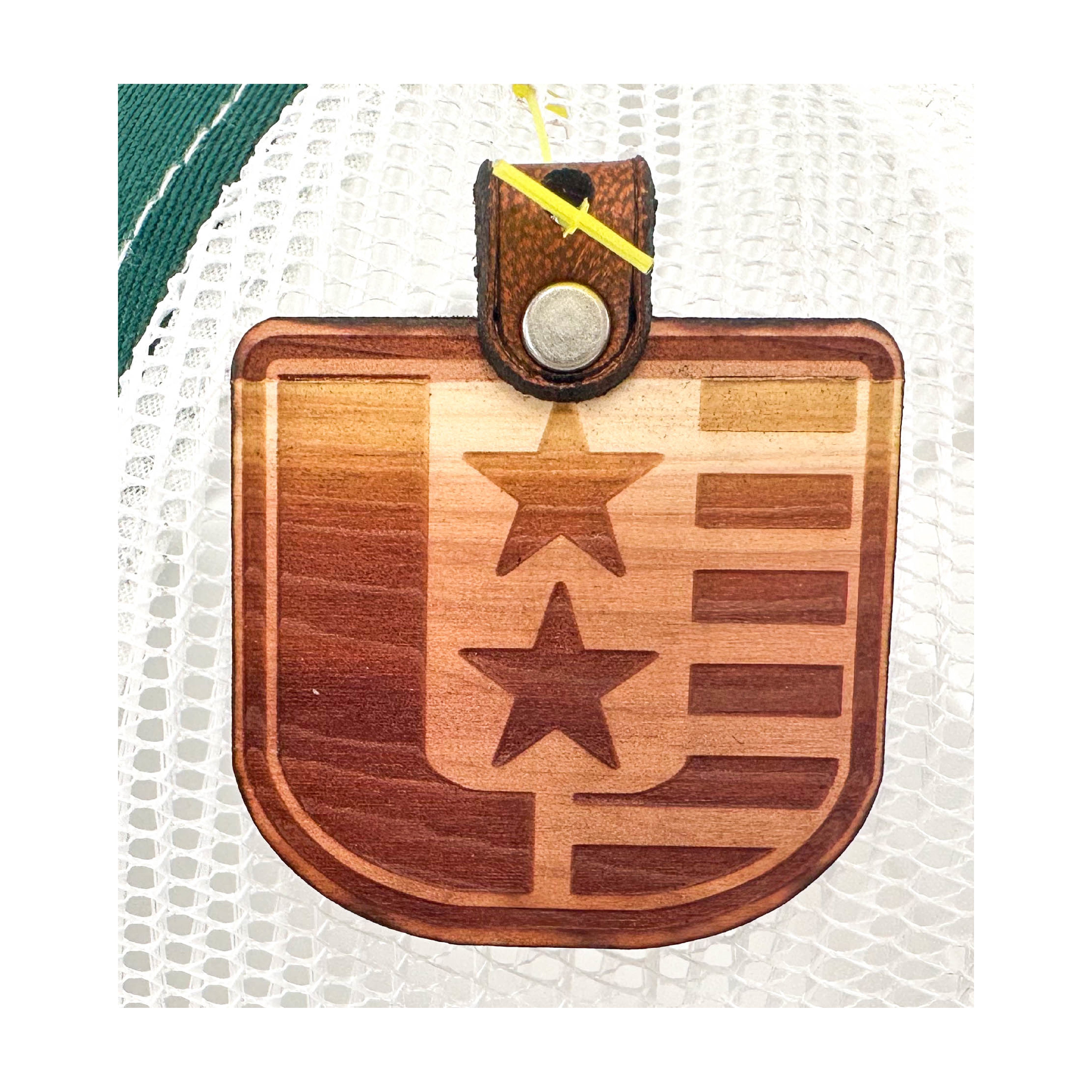 SEVEN FOUR UNION LEATHER IRISH SHIELD - TRUCKER HAT