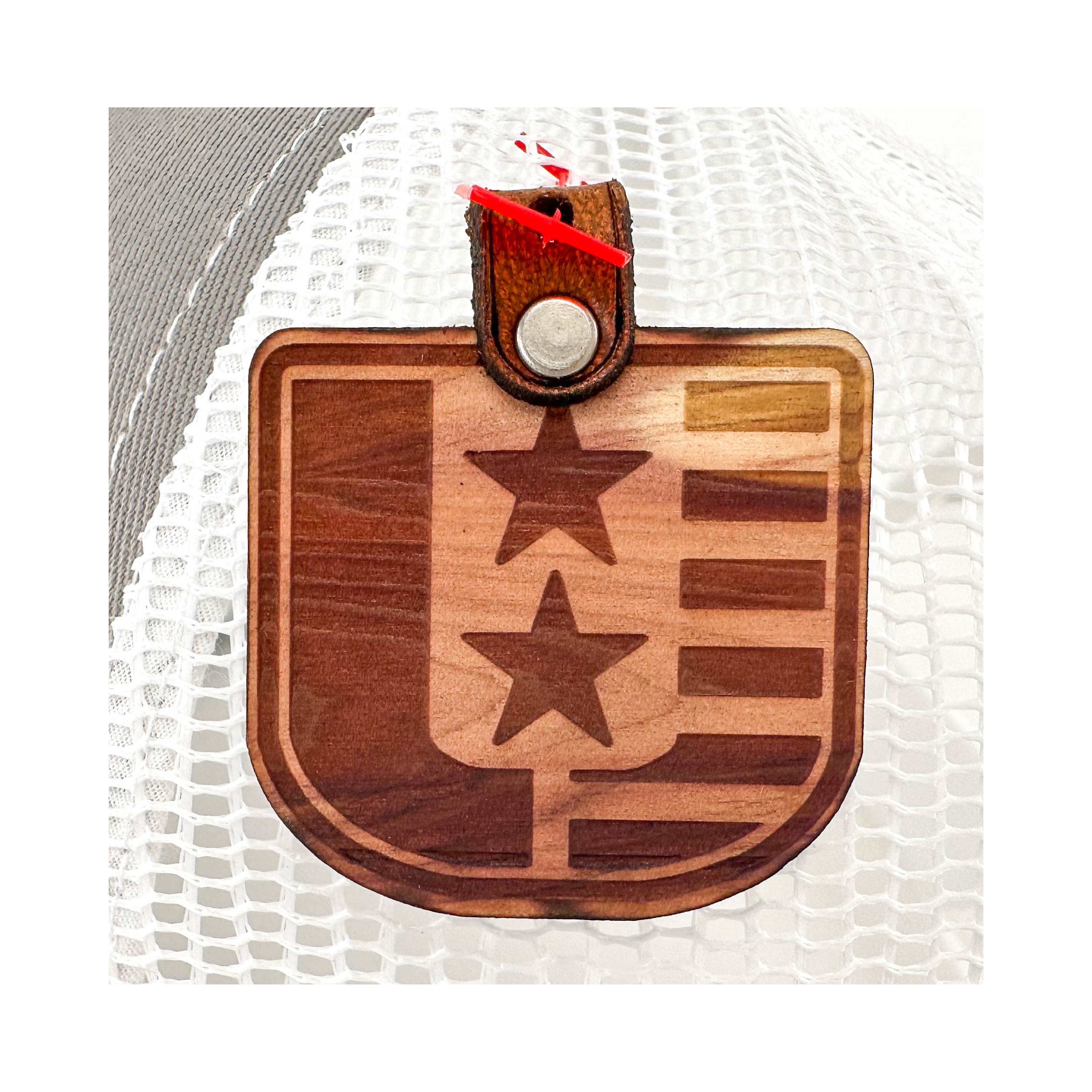 SEVEN FOUR UNION LEATHER HANG-LOOSE AMERICA - TRUCKER HAT