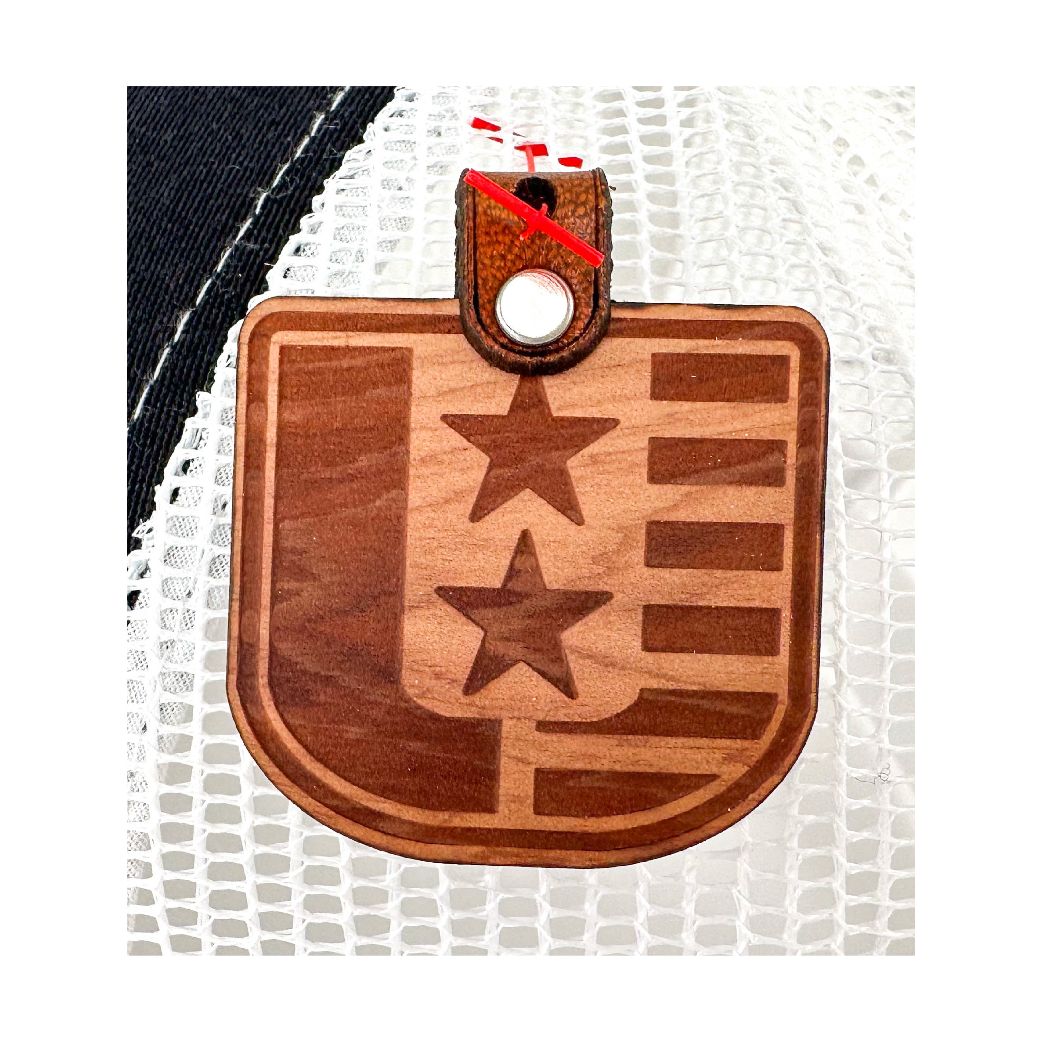 SEVEN FOUR UNION LEATHER MACHO ROOSTER - TRUCKER HAT