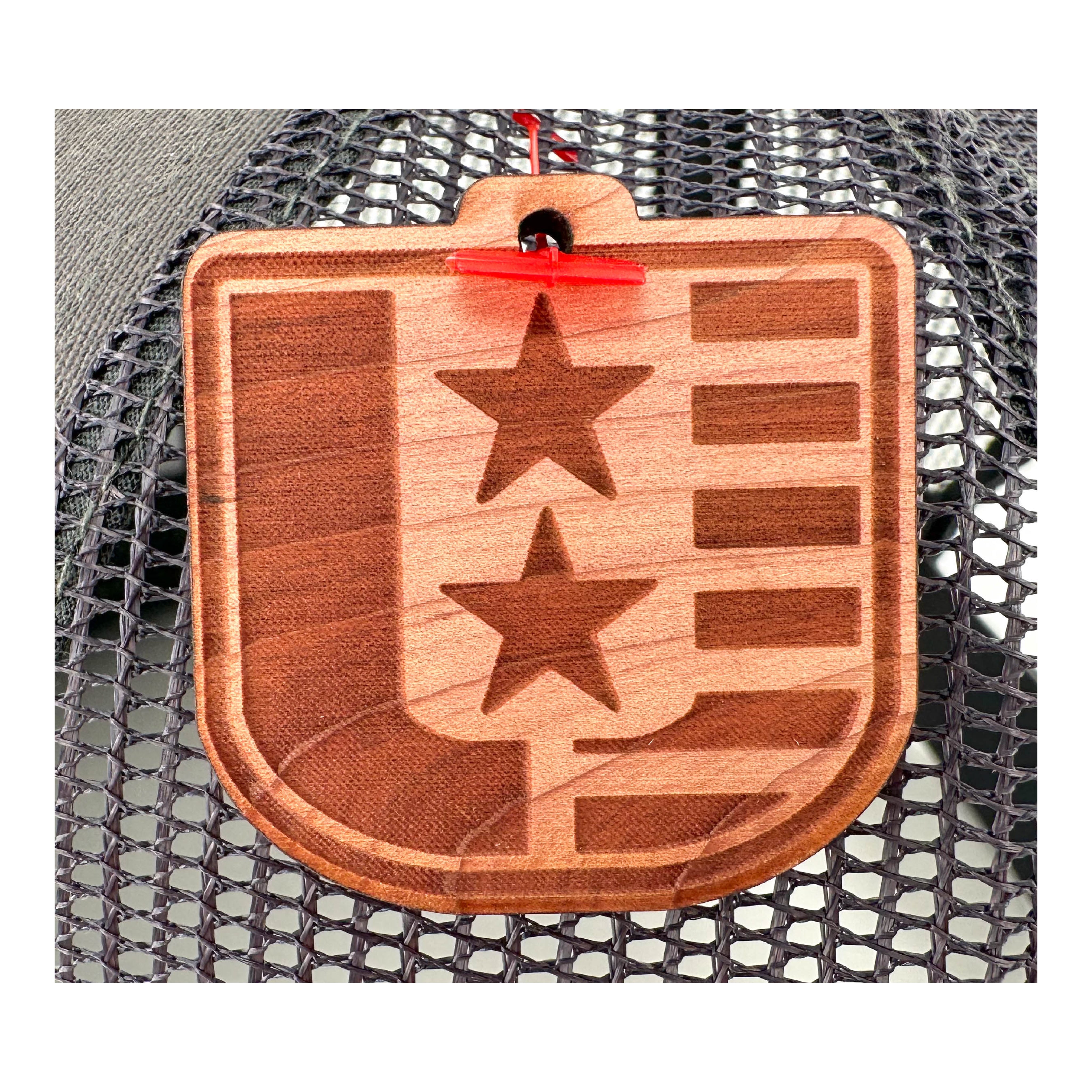 SEVEN FOUR UNION LEATHER SCRIPT ICON - TRUCKER HAT