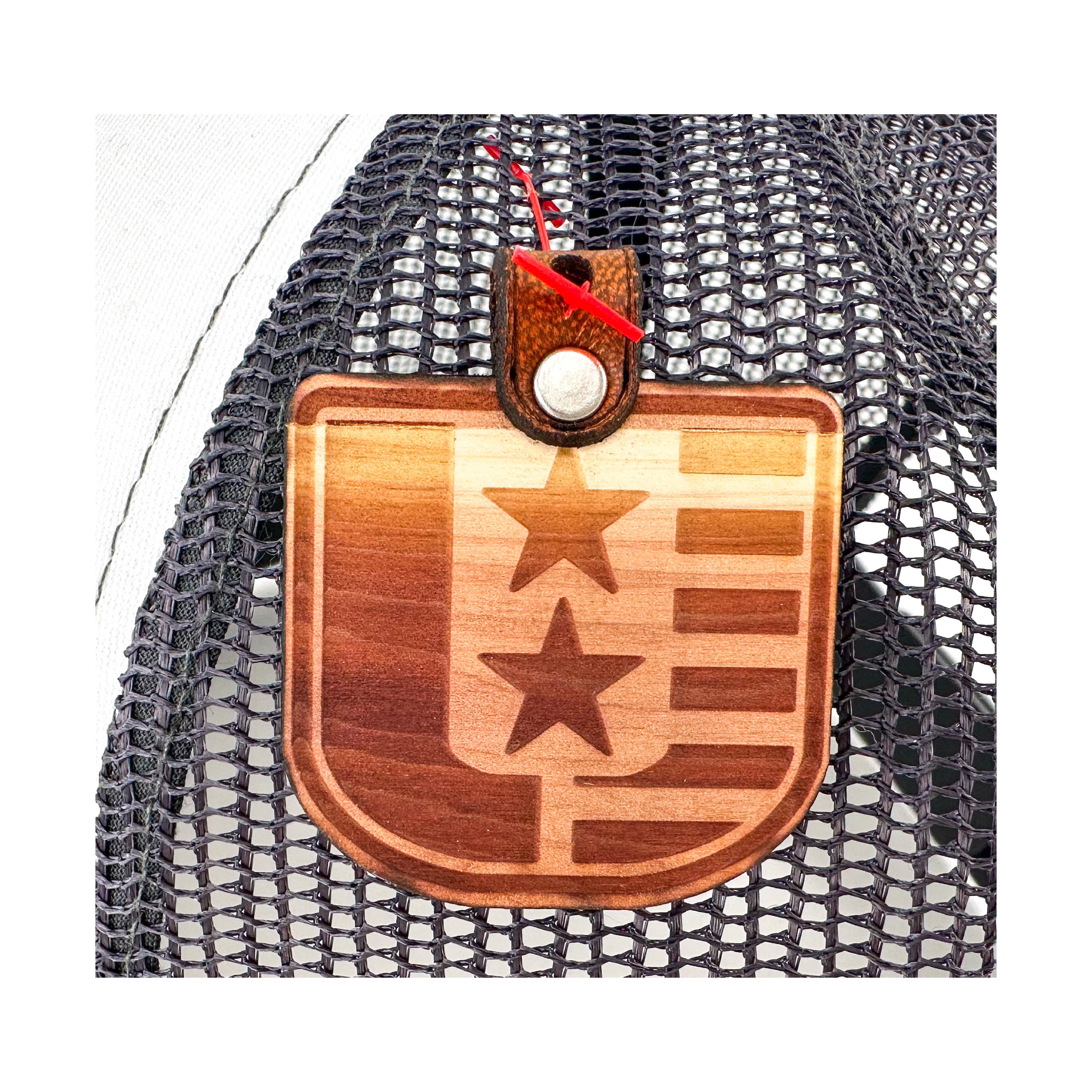 SEVEN FOUR UNION LEATHER PAINTED THUNDERBIRD - TRUCKER HAT