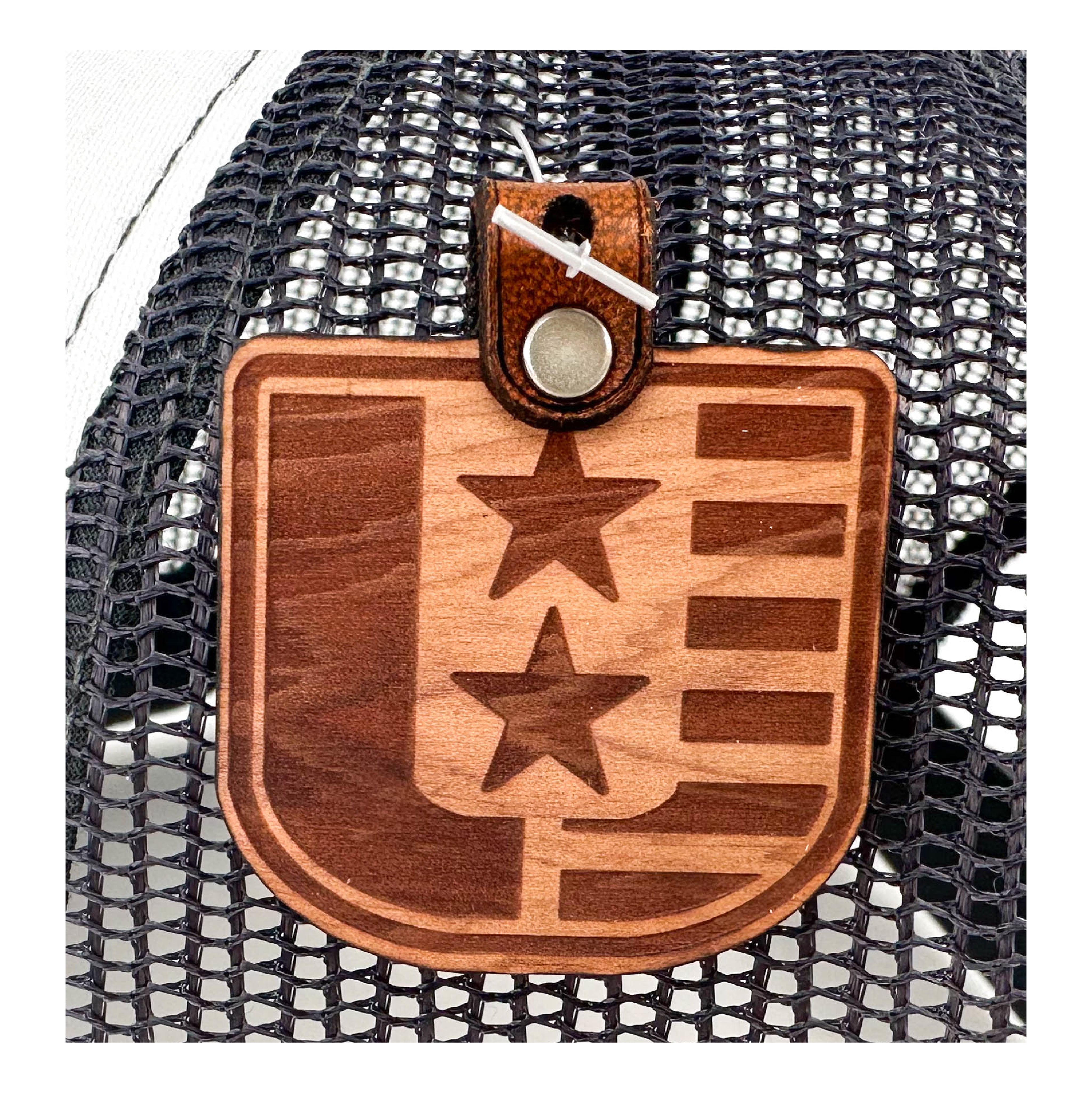 SEVEN FOUR UNION LEATHER BEAR CLAW - TRUCKER HAT