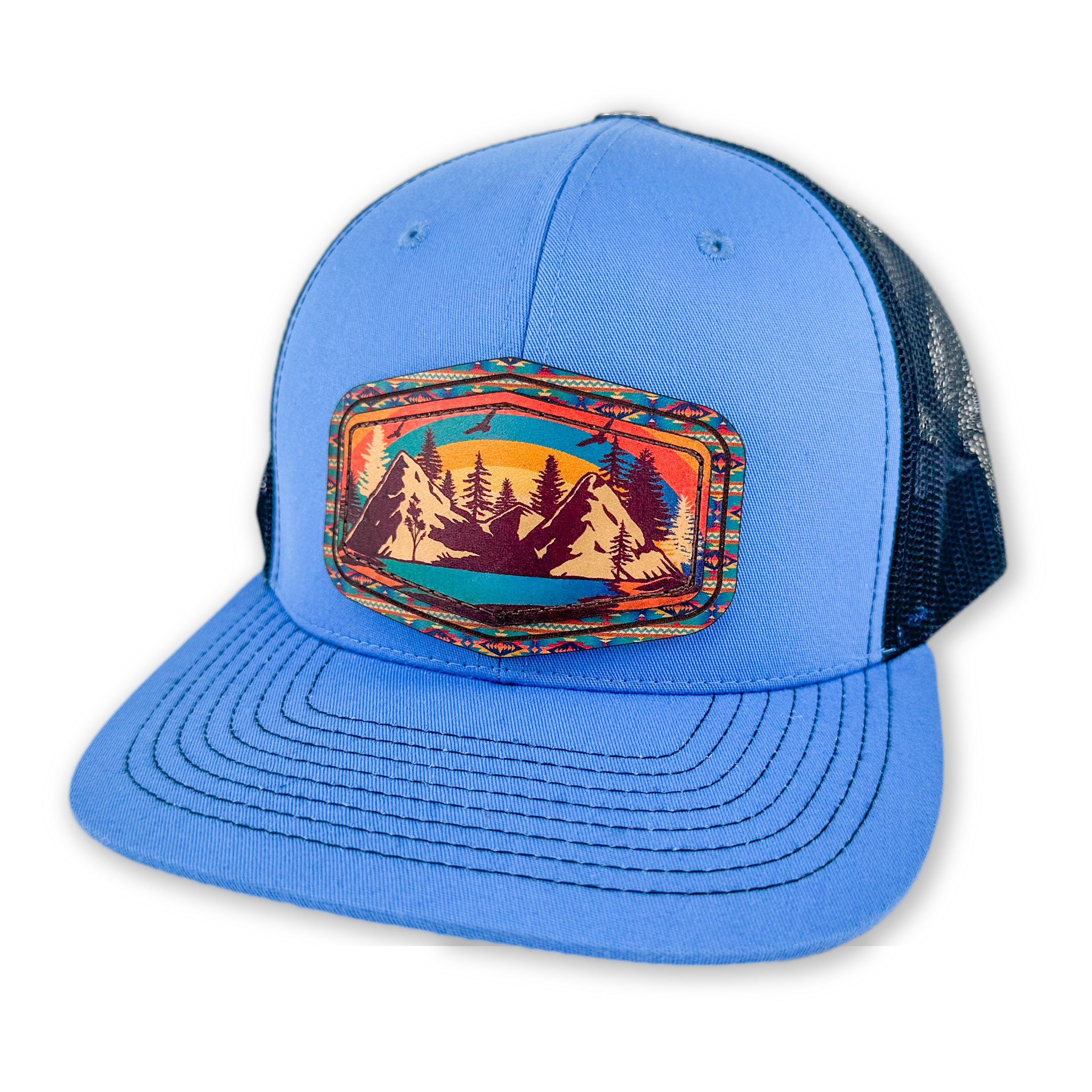 SEVEN FOUR UNION LEATHER-HIGHLANDS LAKE - TRUCKER HAT