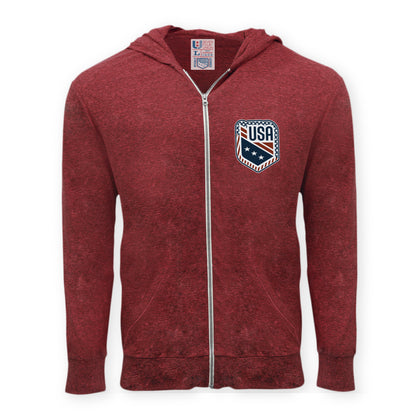 USA SHIELD ZIP HOODIE