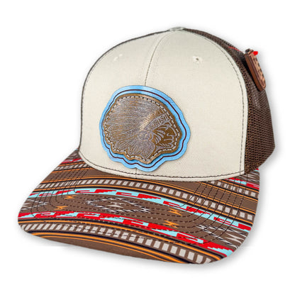 SEVEN FOUR UNION LEATHER DAKOTAH MULTI-COLOR-TRUCKER HAT