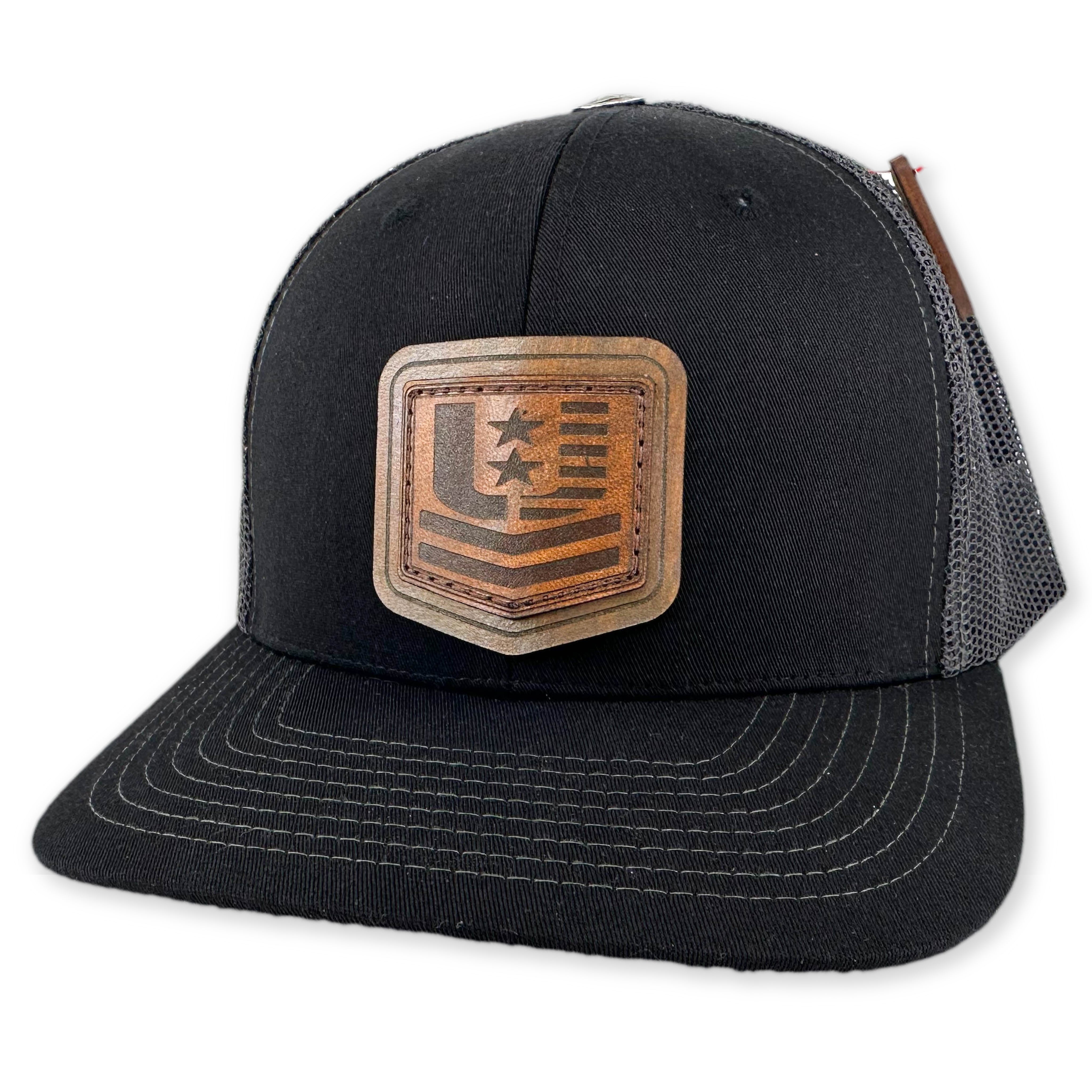 SEVEN FOUR UNION LEATHER-CORPORAL - TRUCKER HAT