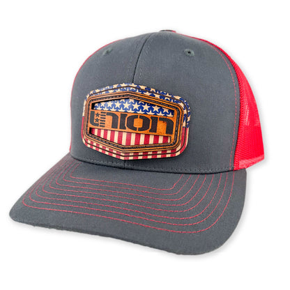 SEVEN FOUR UNION LEATHER-ICON SHIELD PRINTED - TRUCKER HAT