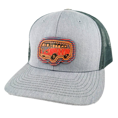 SEVEN FOURT UNION LEATHER VW SURF BUS - TRUCKER HAT