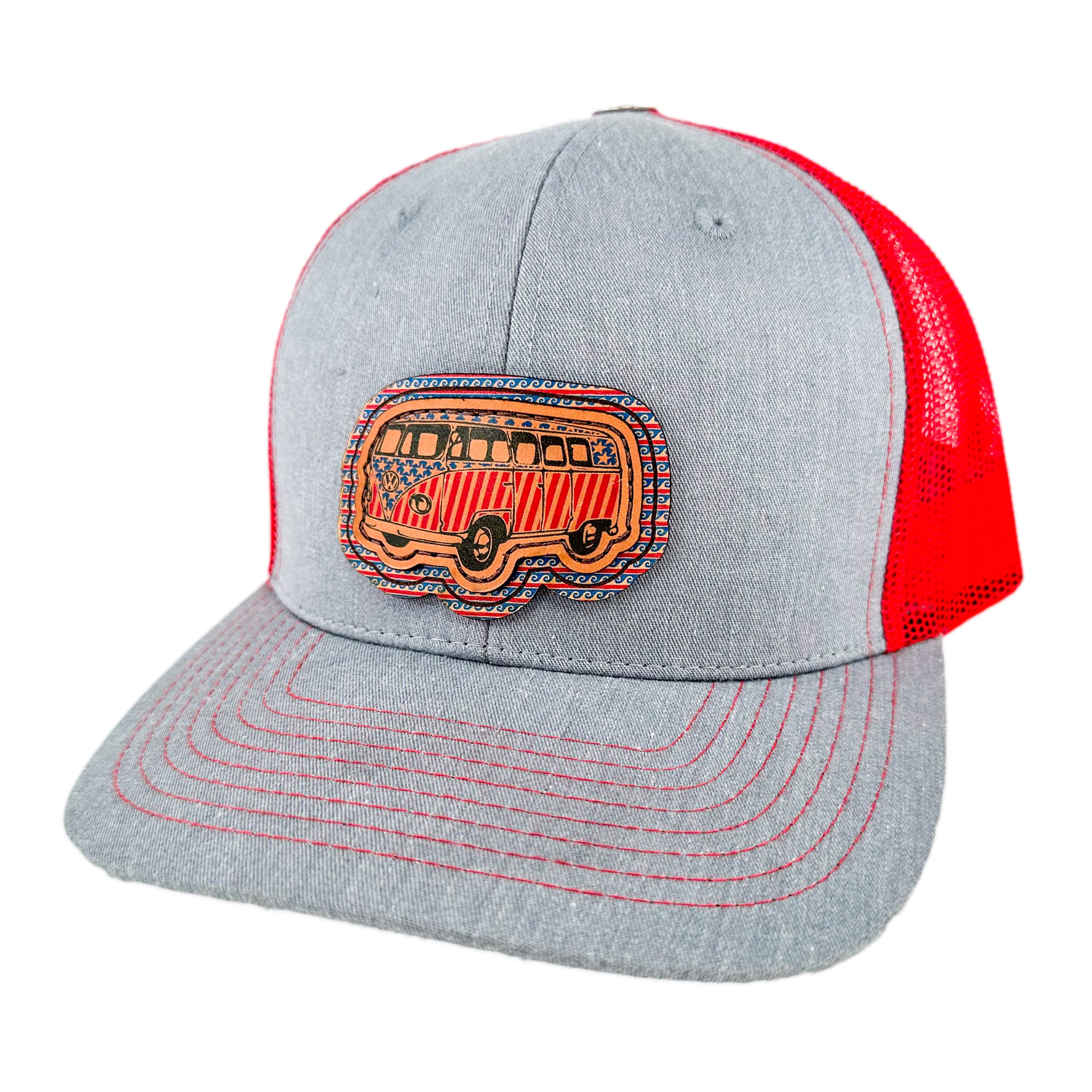 SEVEN FOURT UNION LEATHER VW SURF BUS - TRUCKER HAT