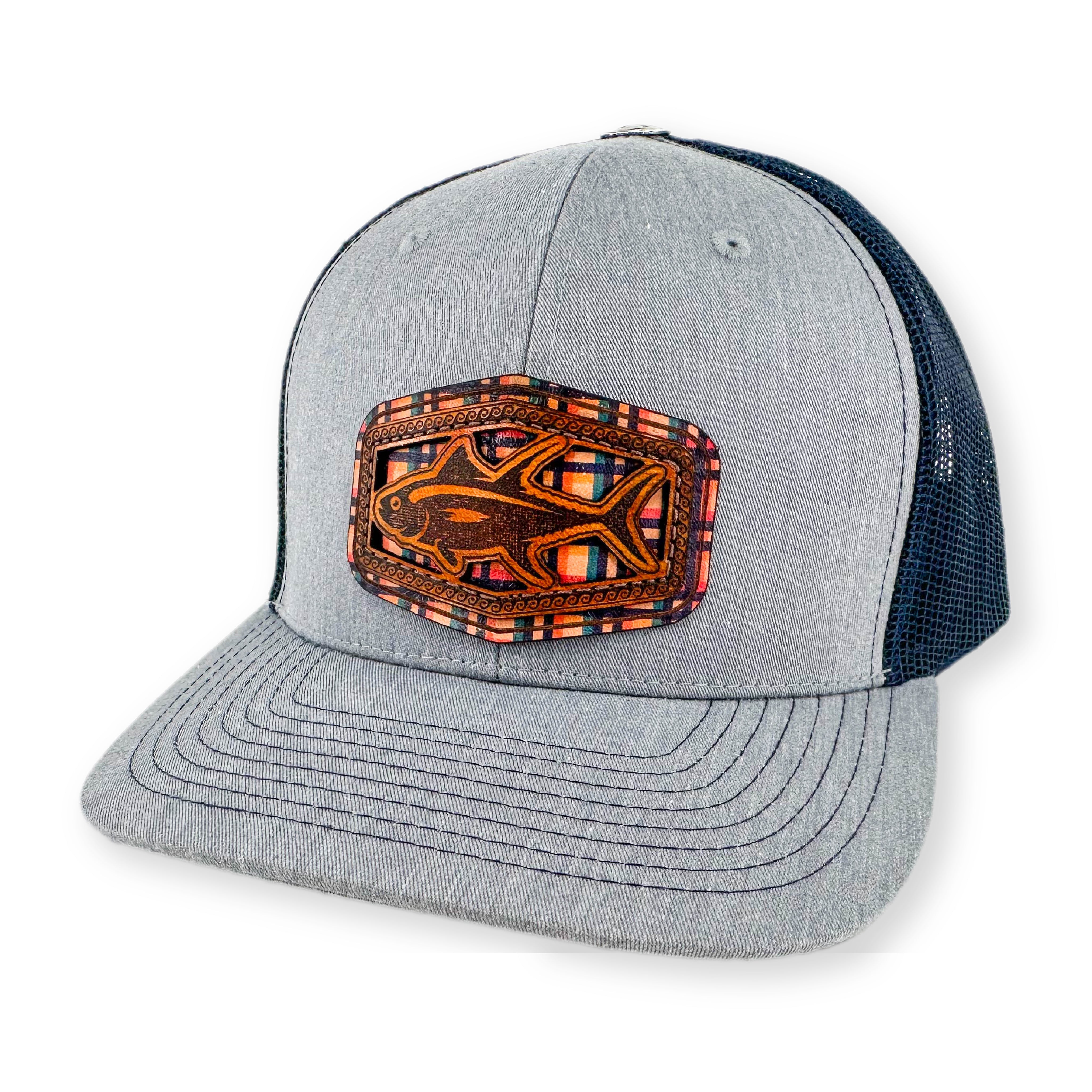 SEVEN FOUR UNION LEATHER SALTWATER TUNA-TRUCKER HAT