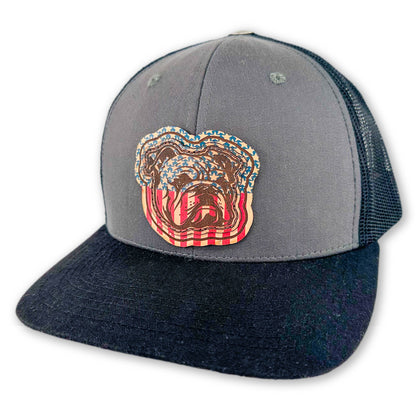 SEVEN FOUR UNION LEATHER AMERICAN BULLY - TRUCKER HAT