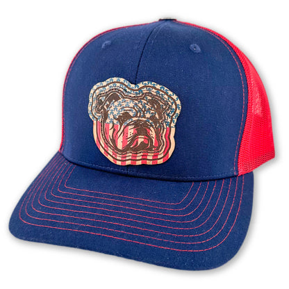 SEVEN FOUR UNION LEATHER AMERICAN BULLY - TRUCKER HAT