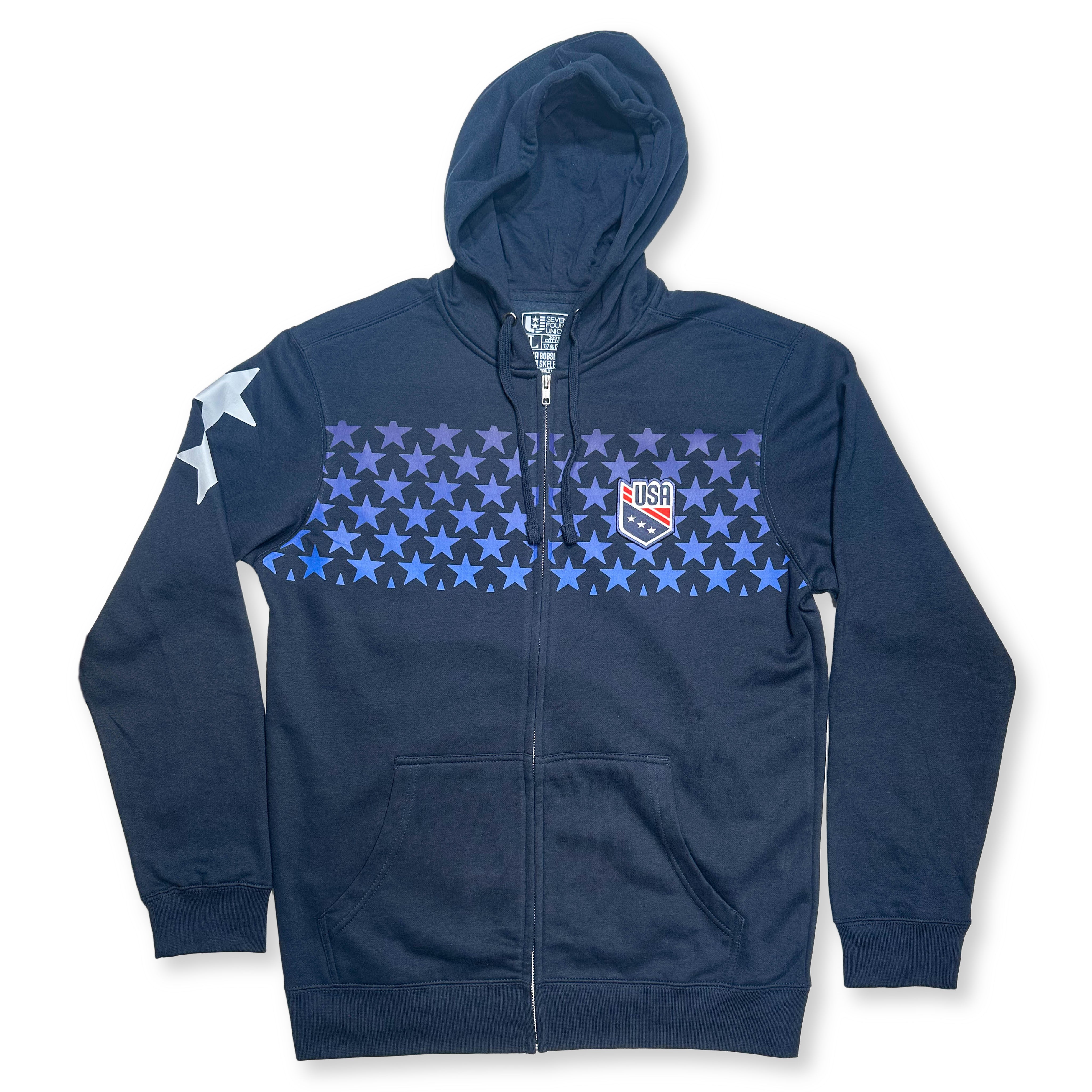 USA Bobsled Skeleton Hoodie - Team Edition