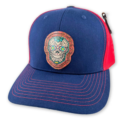 SEVEN FOUR UNION LEATHER DIA DE LOS MUERTOS-LUCKY - TRUCKER HAT