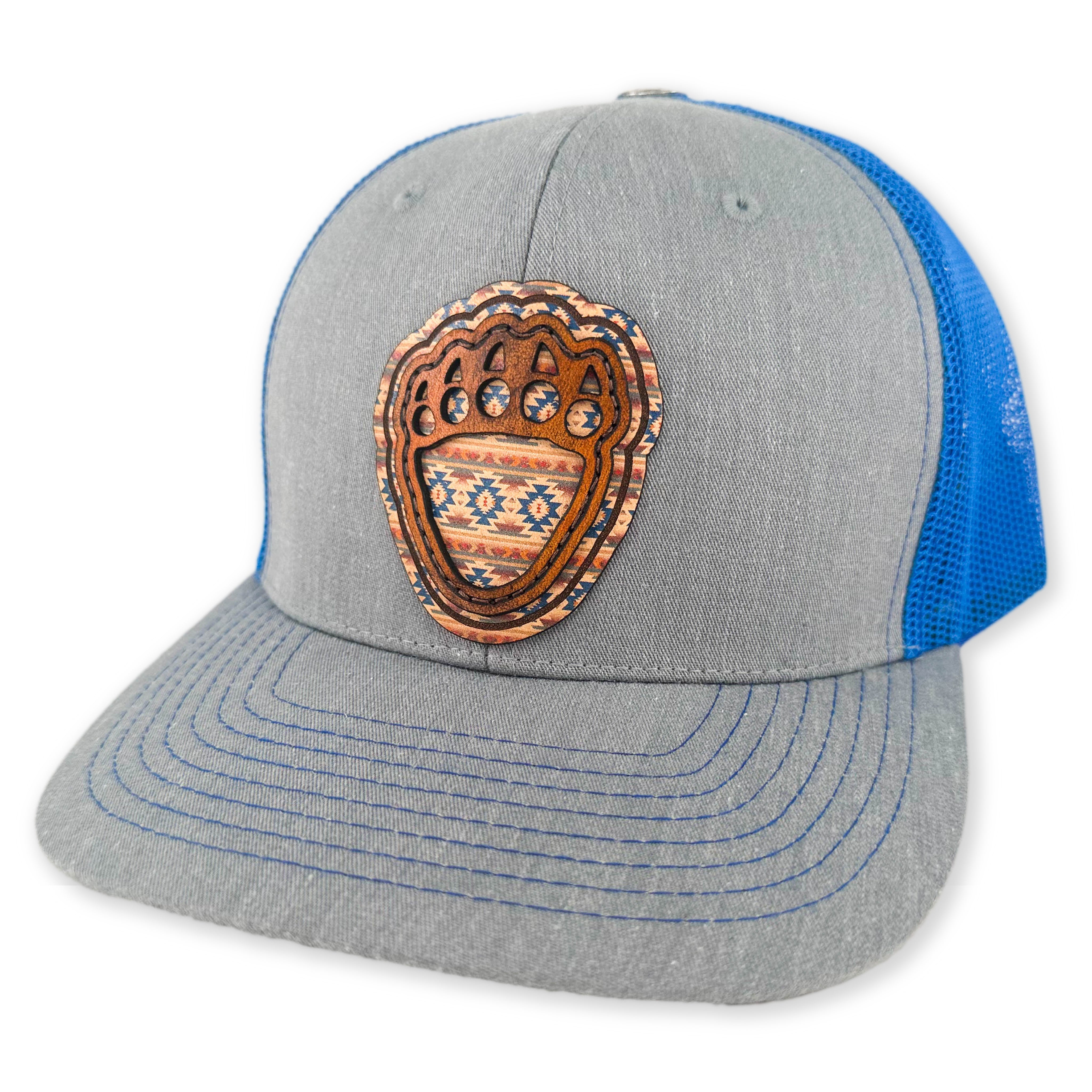 SEVEN FOUR UNION LEATHER BEAR CLAW - TRUCKER HAT