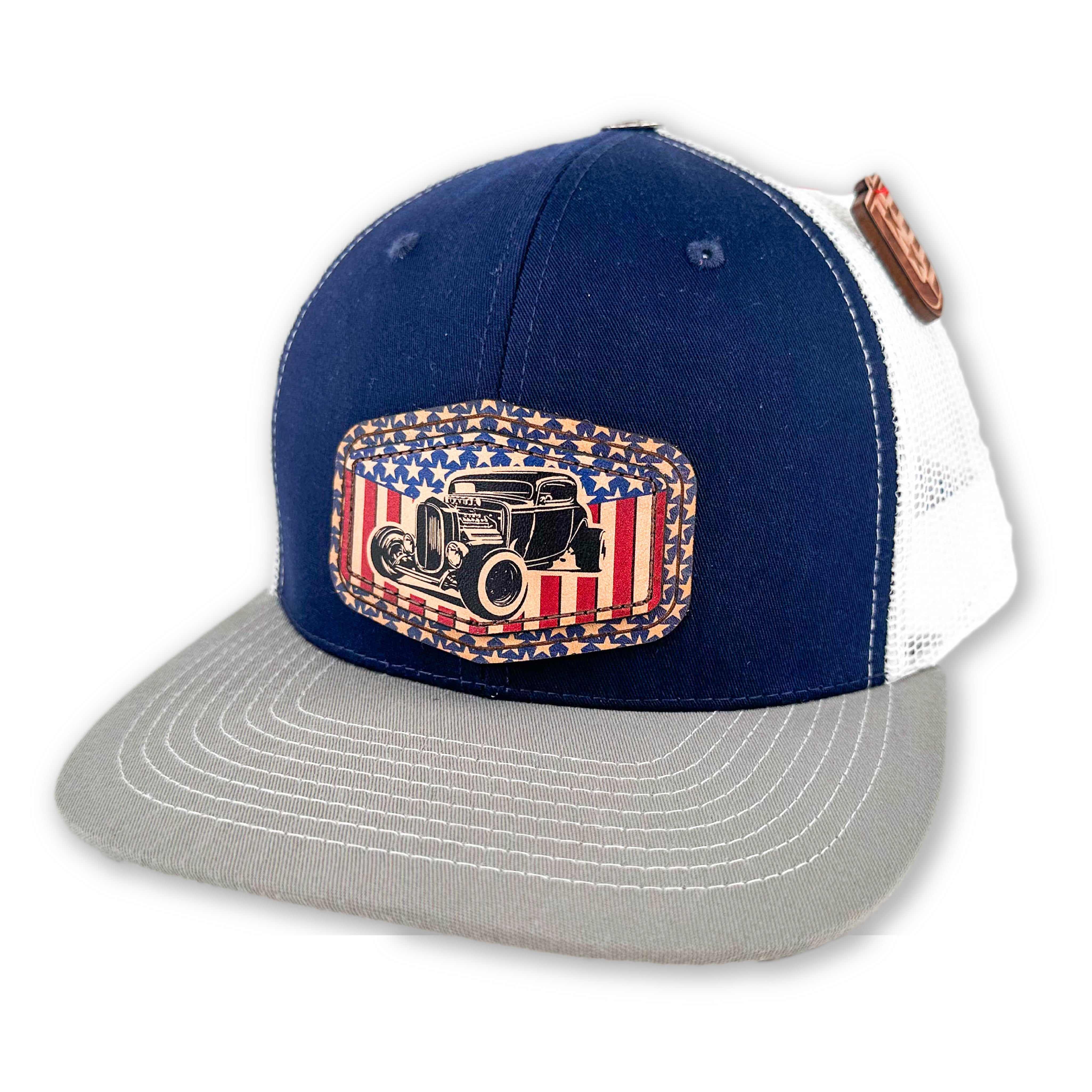 SEVEN FOUR UNION LEATHER AMERICAN RAT ROD - TRUCKER HAT