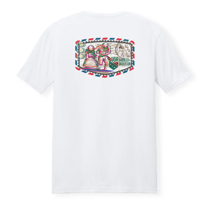 USA Bobsled & Skeleton Stamp T-Shirt