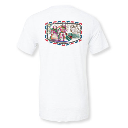 USA Bobsled & Skeleton Stamp T-Shirt