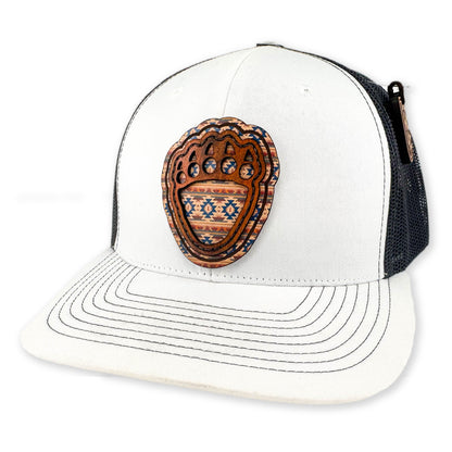 SEVEN FOUR UNION LEATHER BEAR CLAW - TRUCKER HAT