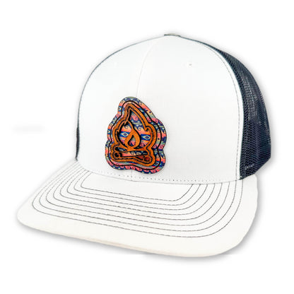 SEVEN FOUR UNION LEATHER NATIVE CAMPFIRE - TRUCKER HAT