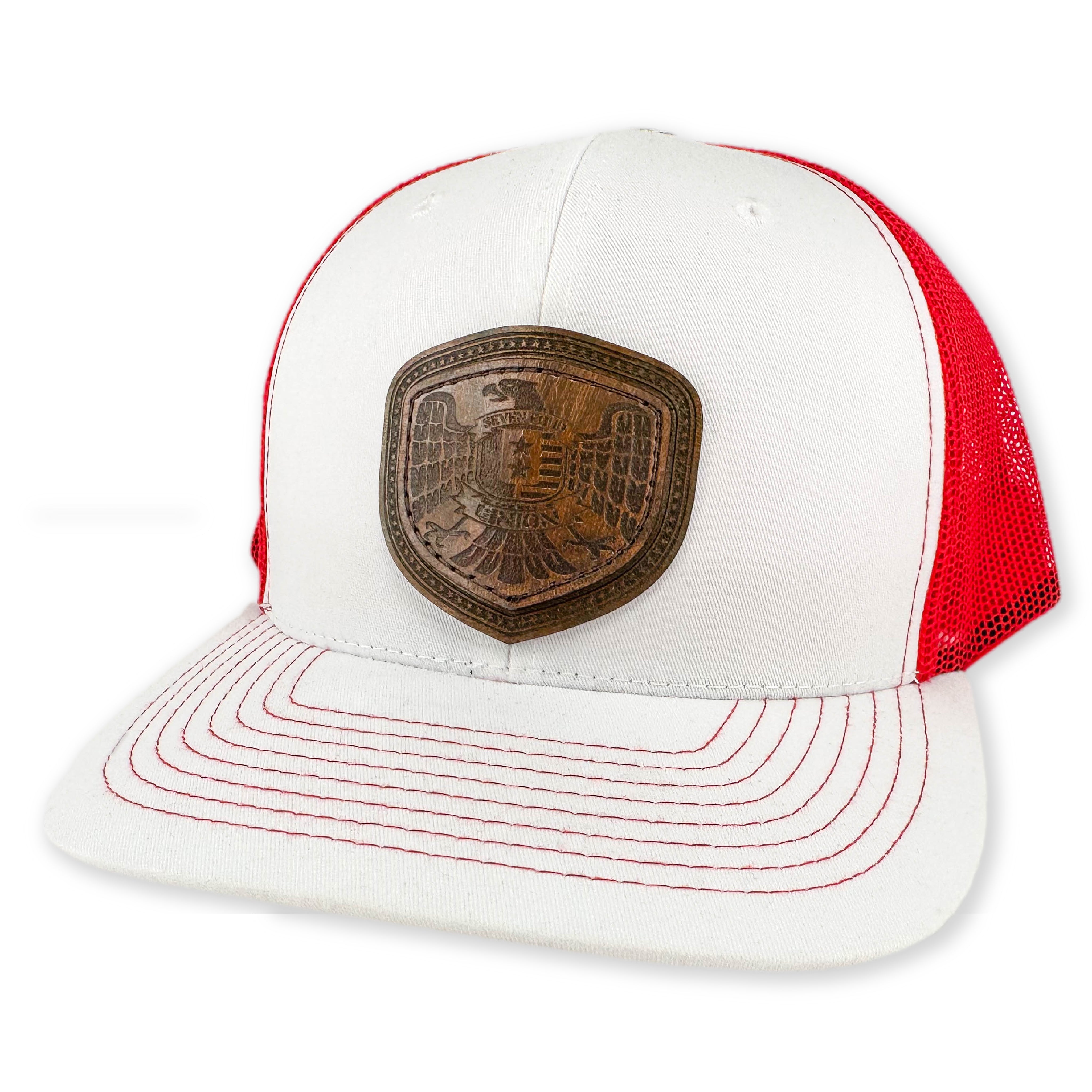 SEVEN FOUR UNION LEATHER-UNION EAGLE - TRUCKER HAT