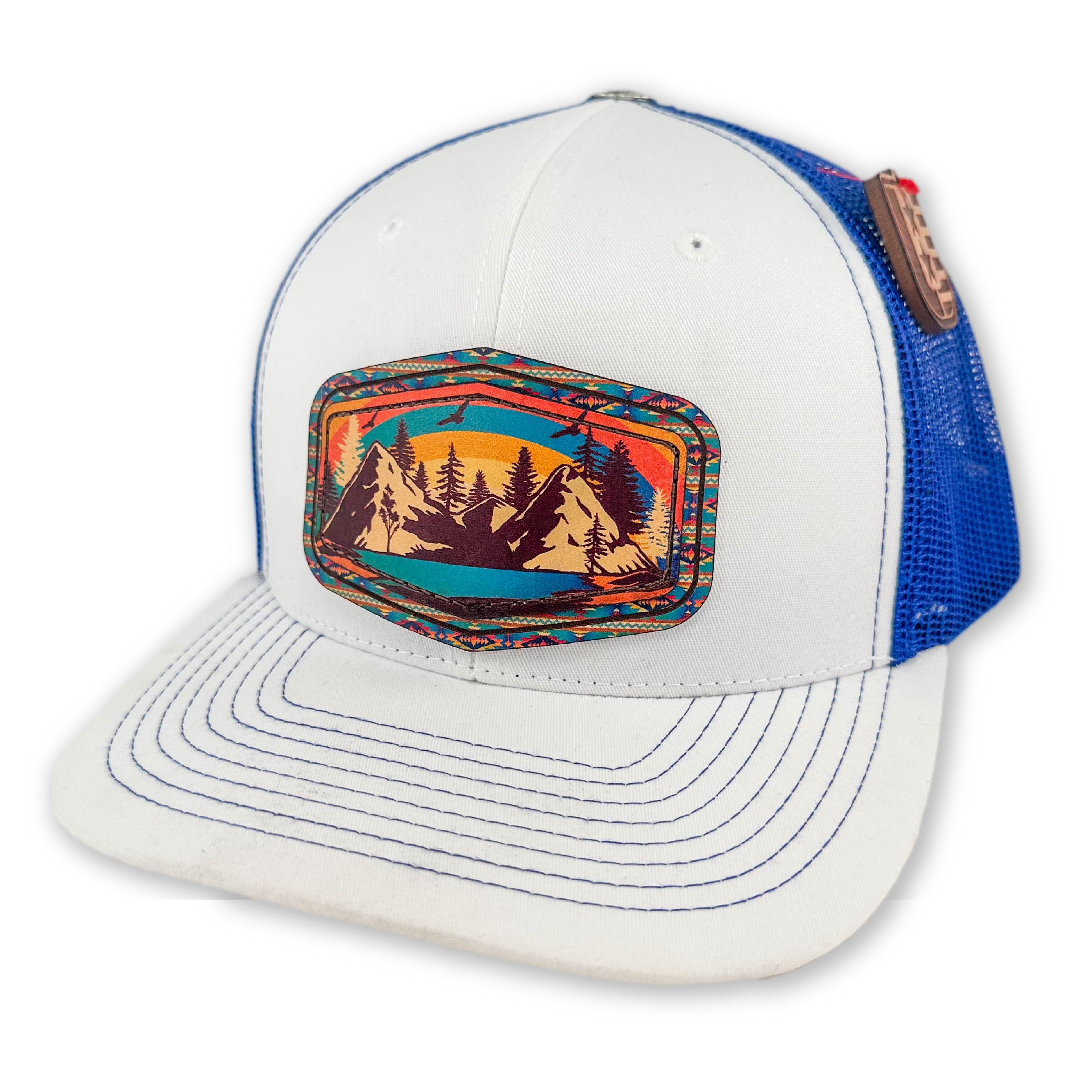 SEVEN FOUR UNION LEATHER-HIGHLANDS LAKE - TRUCKER HAT