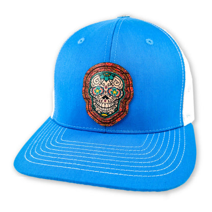 SEVEN FOUR UNION LEATHER DIA DE LOS MUERTOS-LUCKY - TRUCKER HAT