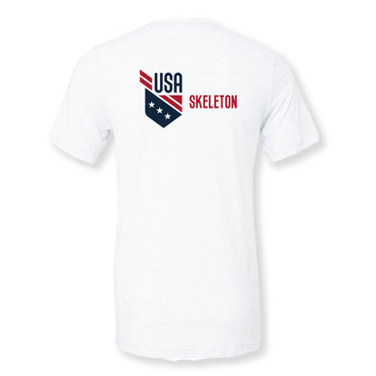 USA Skeleton Shield T-Shirt