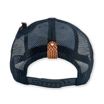 SEVEN FOUR UNION LEATHER NATIVE MOUNTAIN BEAR - TRUCKER HAT