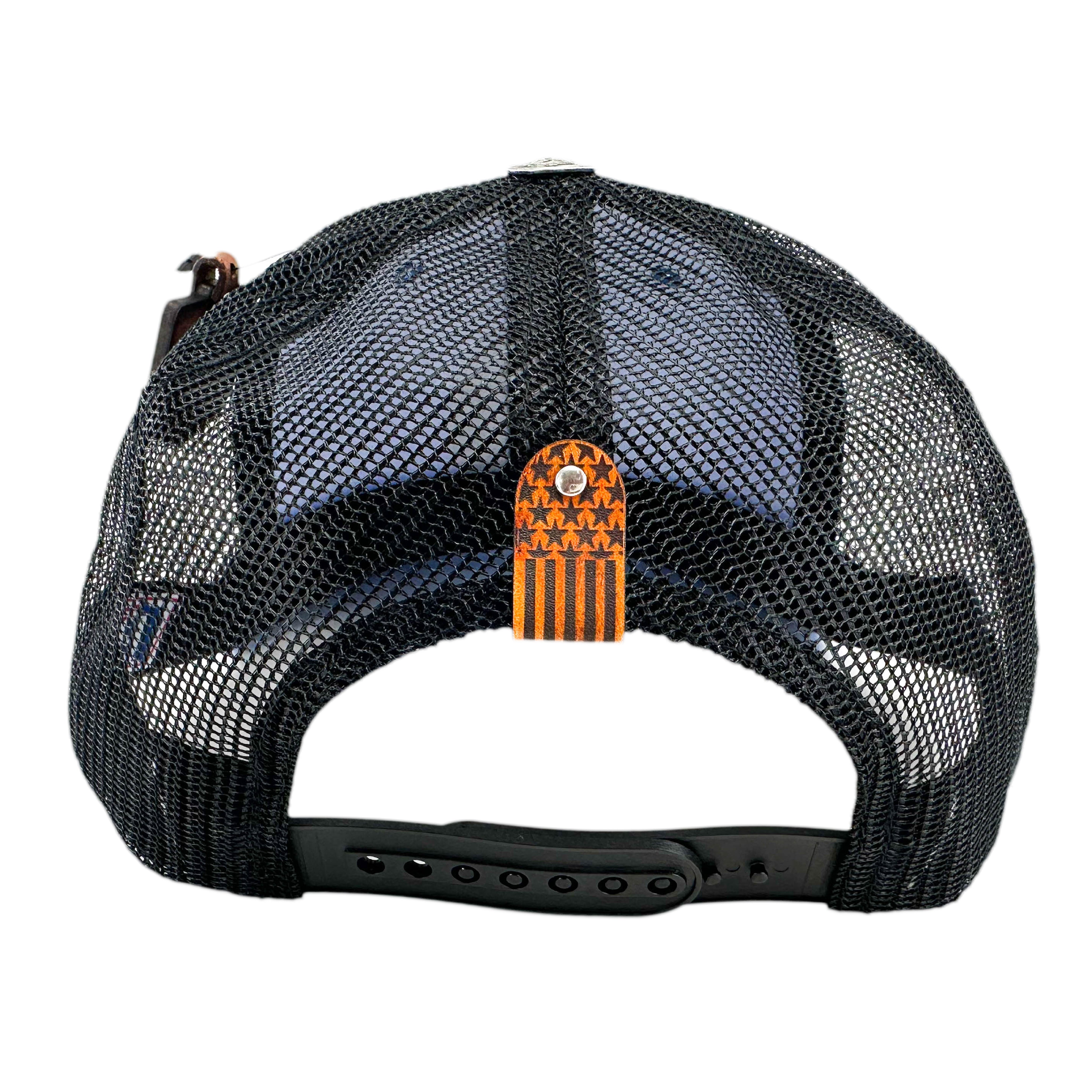 SEVEN FOUR UNION LEATHER DIA DE LOS MUERTOS - DIAMONDS - TRUCKER HAT