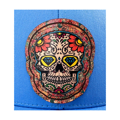 SEVEN FOUR UNION LEATHER DIA DE LOS MUERTOS - DIAMONDS - TRUCKER HAT